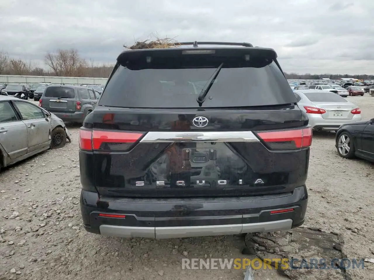 6 Фотография поврежденного автомобиля 7SVAAABA1PX001176 TOYOTA SEQUOIA 2023