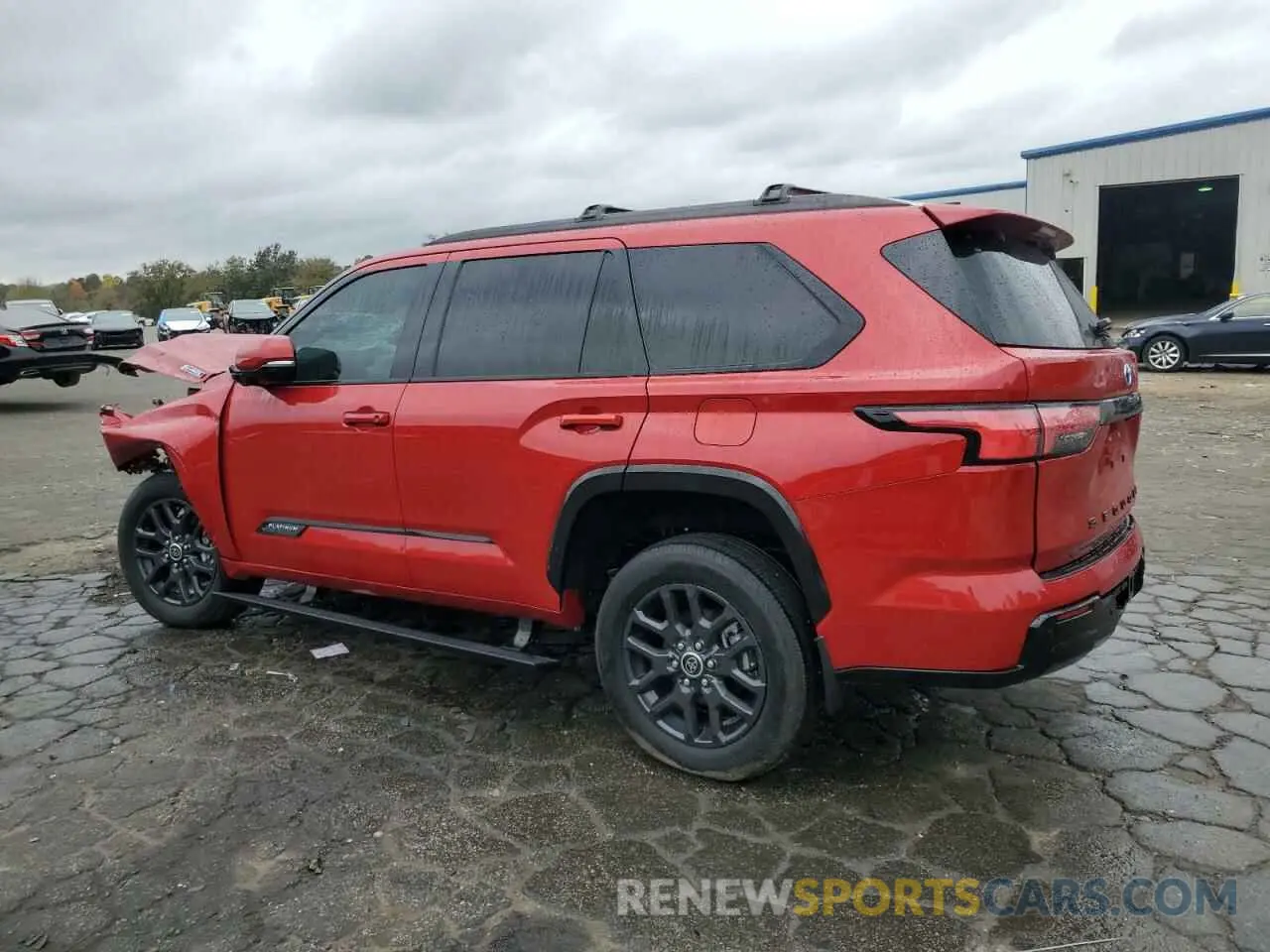 2 Фотография поврежденного автомобиля 7SVAAABA2PX013529 TOYOTA SEQUOIA 2023