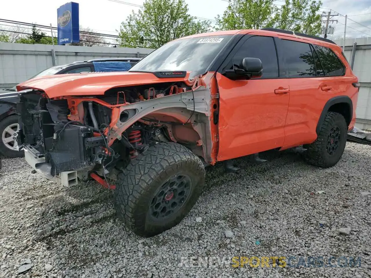 1 Фотография поврежденного автомобиля 7SVAAABA3PX008517 TOYOTA SEQUOIA 2023