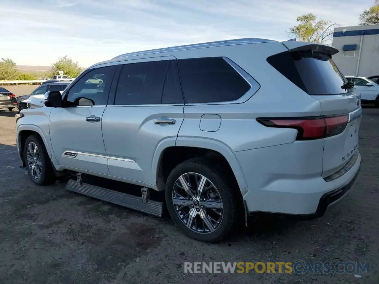 2 Фотография поврежденного автомобиля 7SVAAABA5PX009474 TOYOTA SEQUOIA 2023