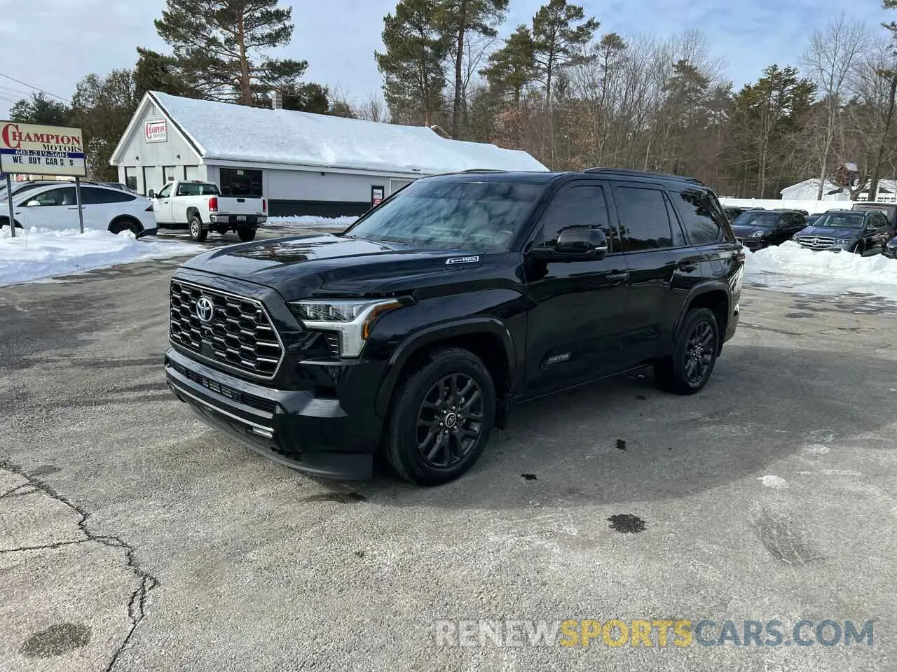 2 Фотография поврежденного автомобиля 7SVAAABA8PX001787 TOYOTA SEQUOIA 2023