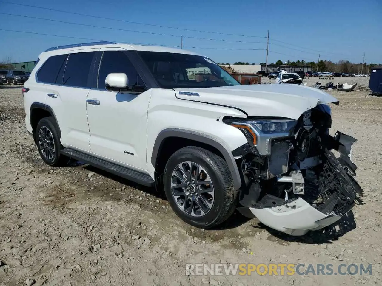 4 Фотография поврежденного автомобиля 7SVAAABA9RX042917 TOYOTA SEQUOIA 2024