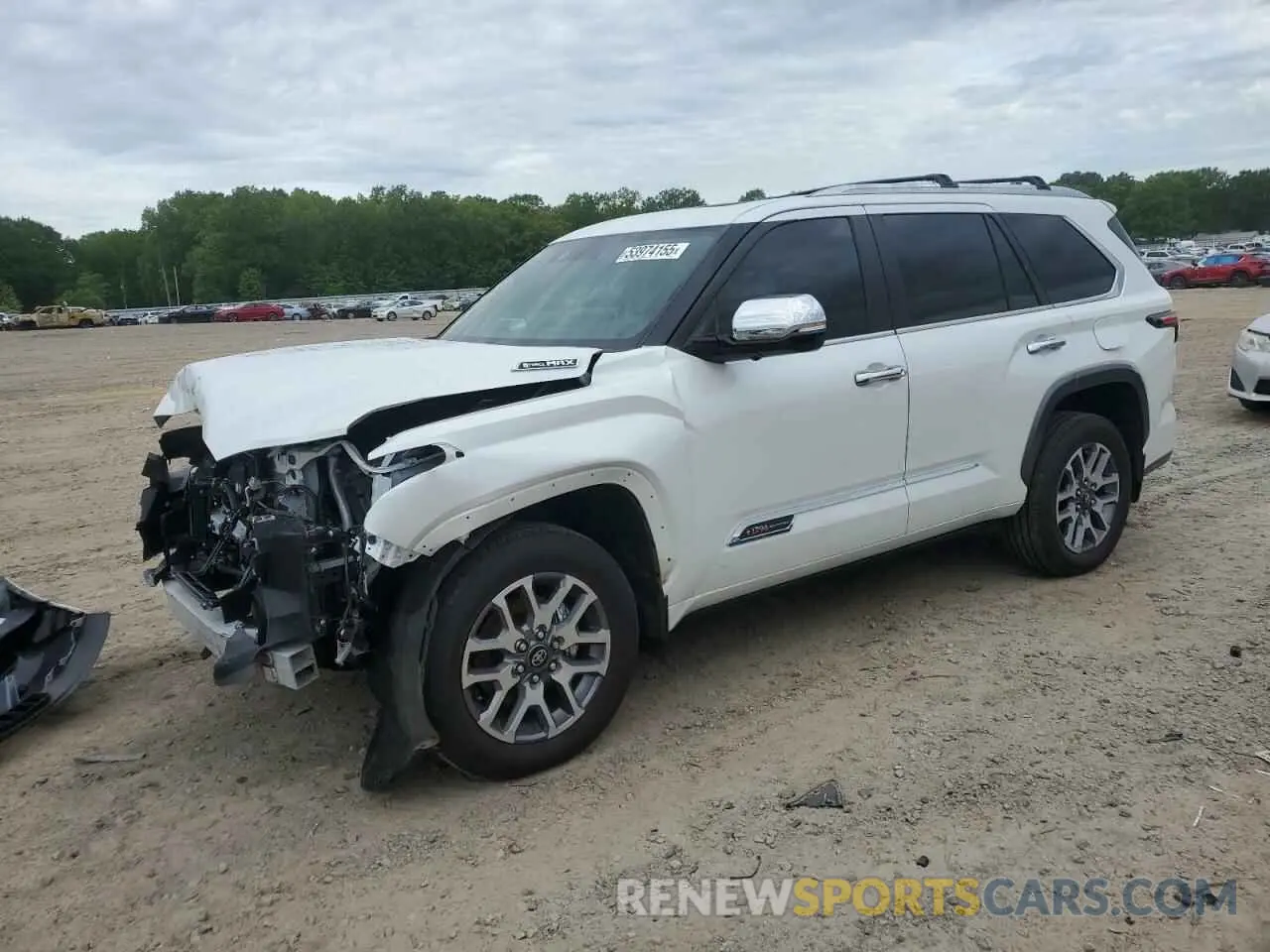 1 Photograph of a damaged car 7SVAAABA4SX054592 TOYOTA SEQUOIA 2025
