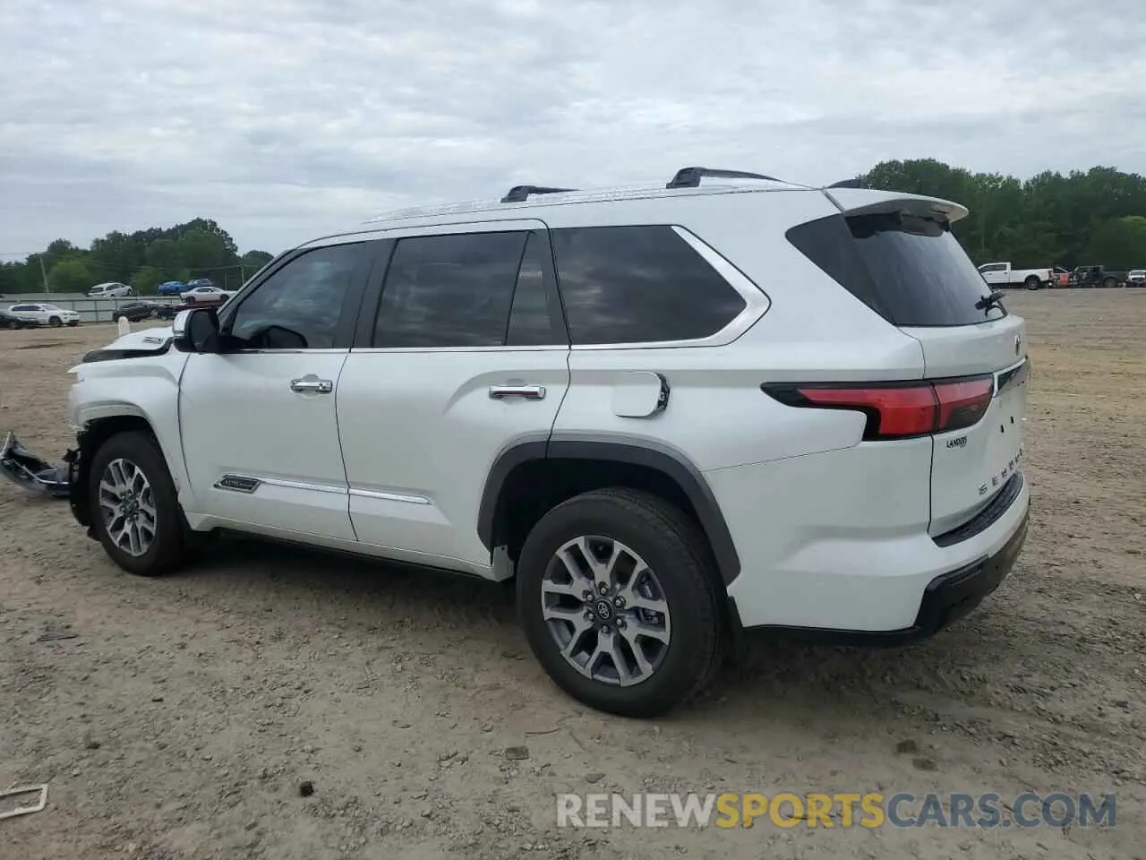 2 Photograph of a damaged car 7SVAAABA4SX054592 TOYOTA SEQUOIA 2025