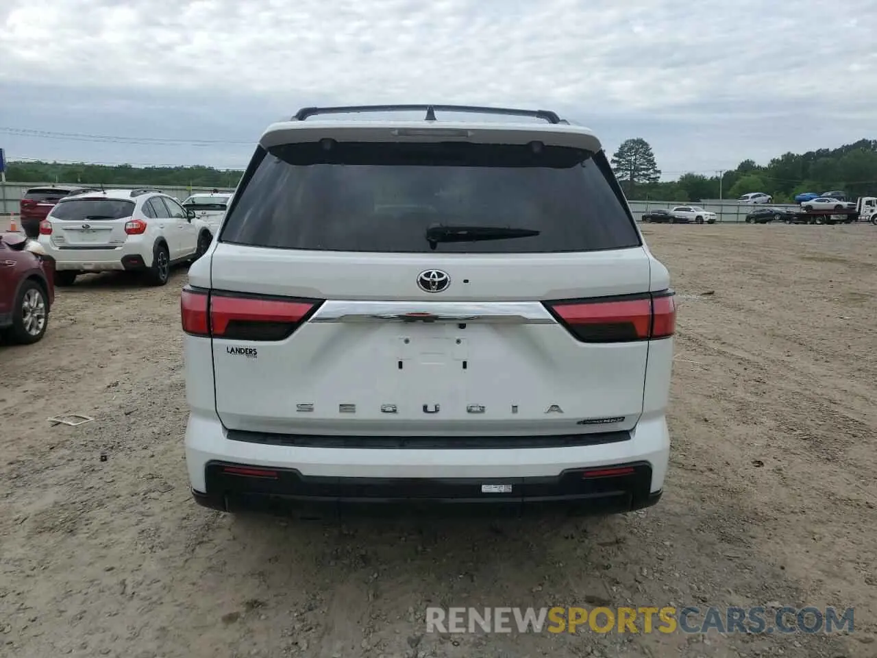 6 Photograph of a damaged car 7SVAAABA4SX054592 TOYOTA SEQUOIA 2025