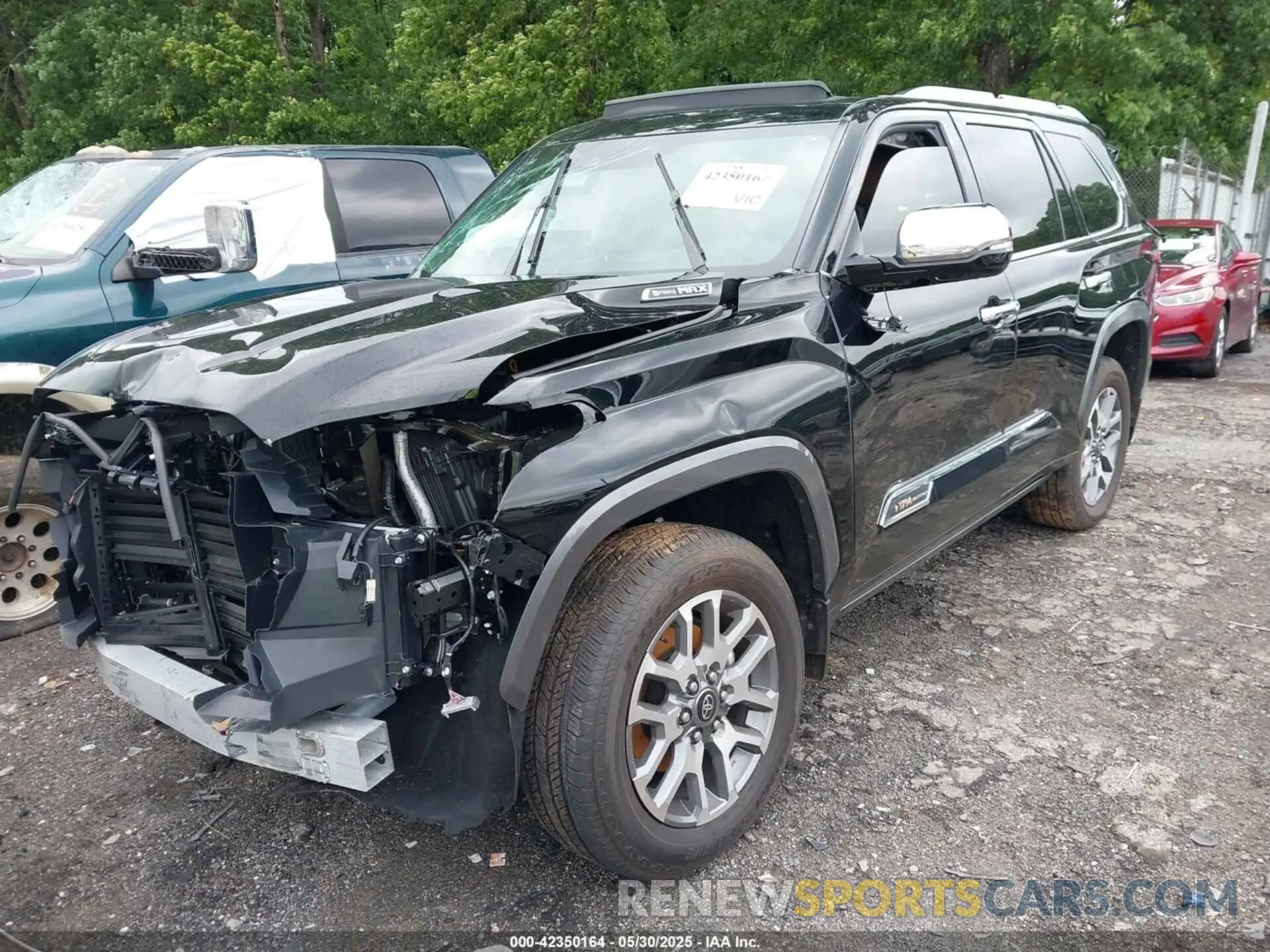 2 Photograph of a damaged car 7SVAAABA7SX058121 TOYOTA SEQUOIA 2025