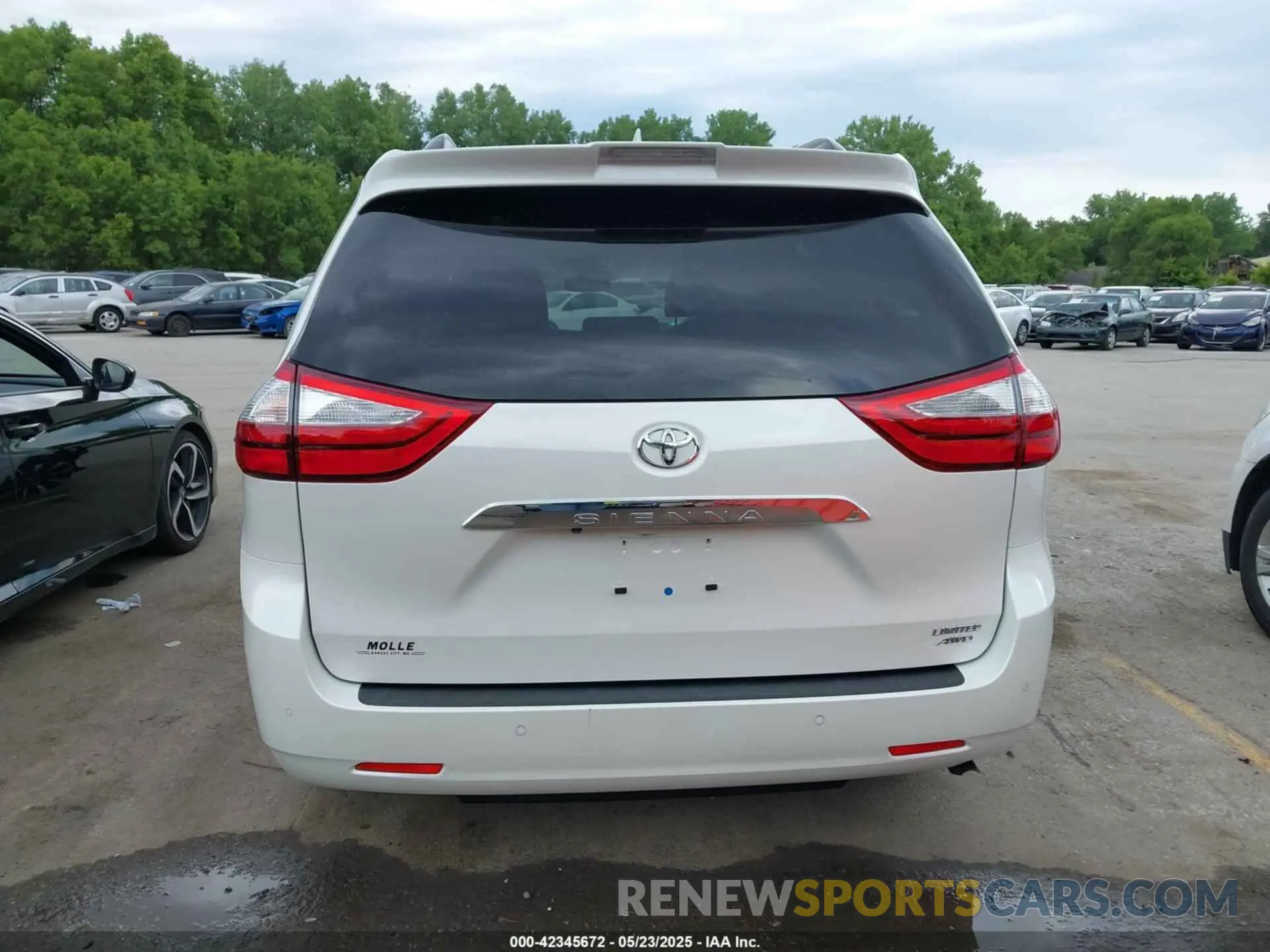 16 Photograph of a damaged car 5TDDZ3DC8KS224999 TOYOTA SIENNA 2019