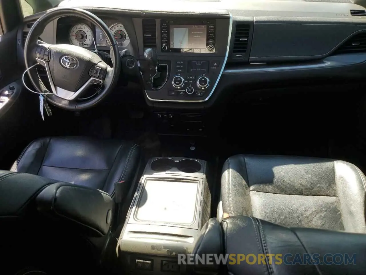 8 Фотография поврежденного автомобиля 5TDEZ3DC6KS219708 TOYOTA SIENNA 2019
