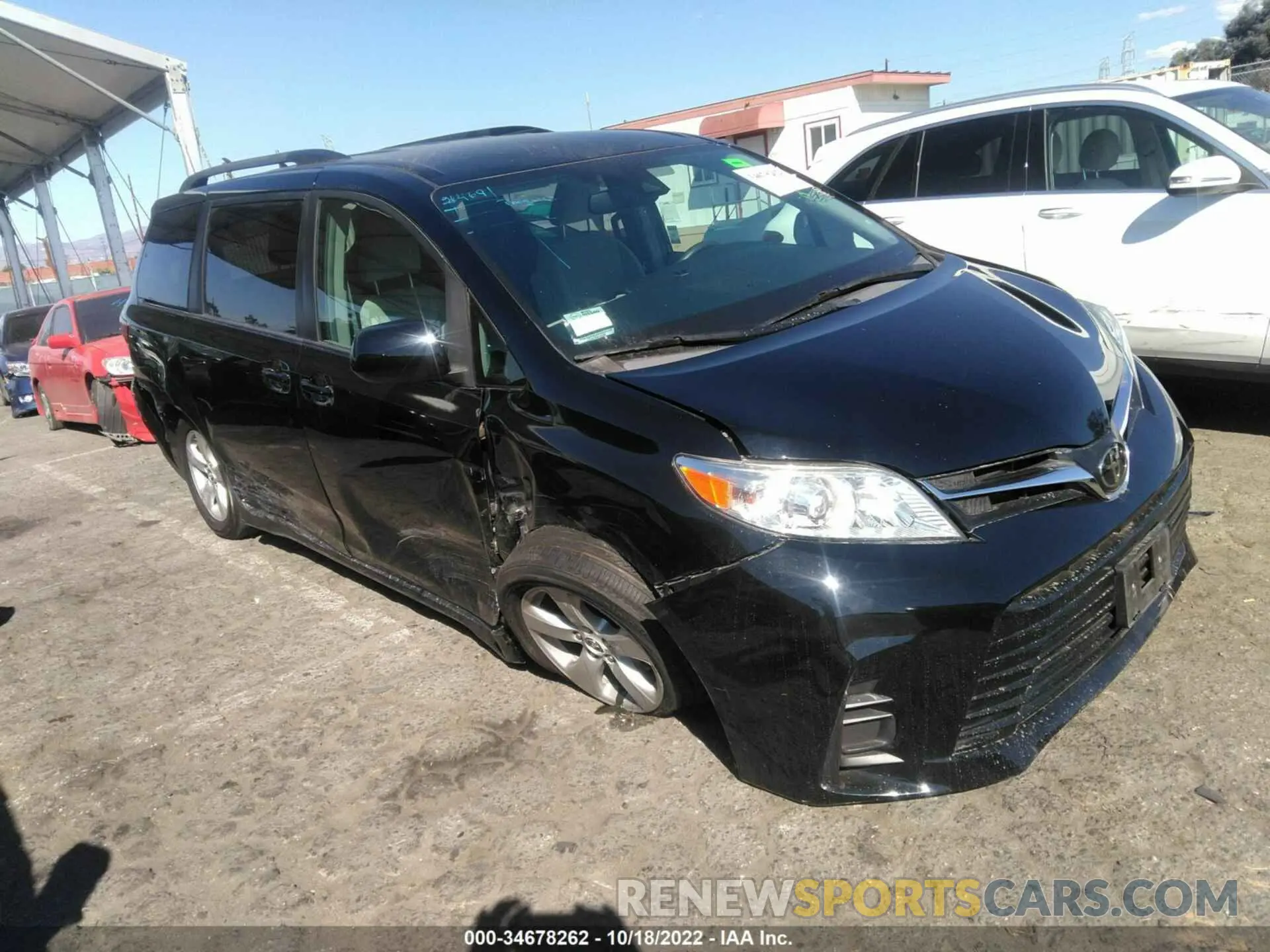6 Фотография поврежденного автомобиля 5TDKZ3DC7KS999740 TOYOTA SIENNA 2019