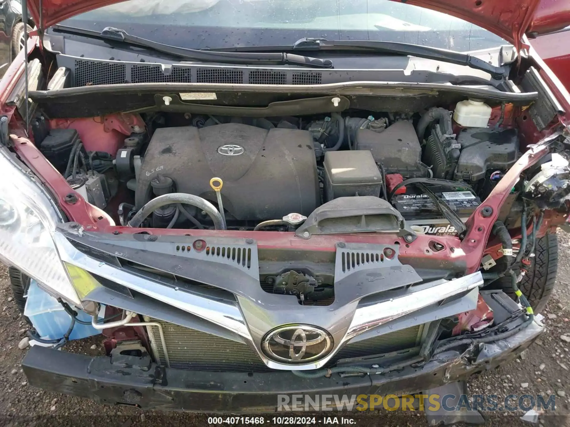 10 Фотография поврежденного автомобиля 5TDYZ3DC1KS005299 TOYOTA SIENNA 2019