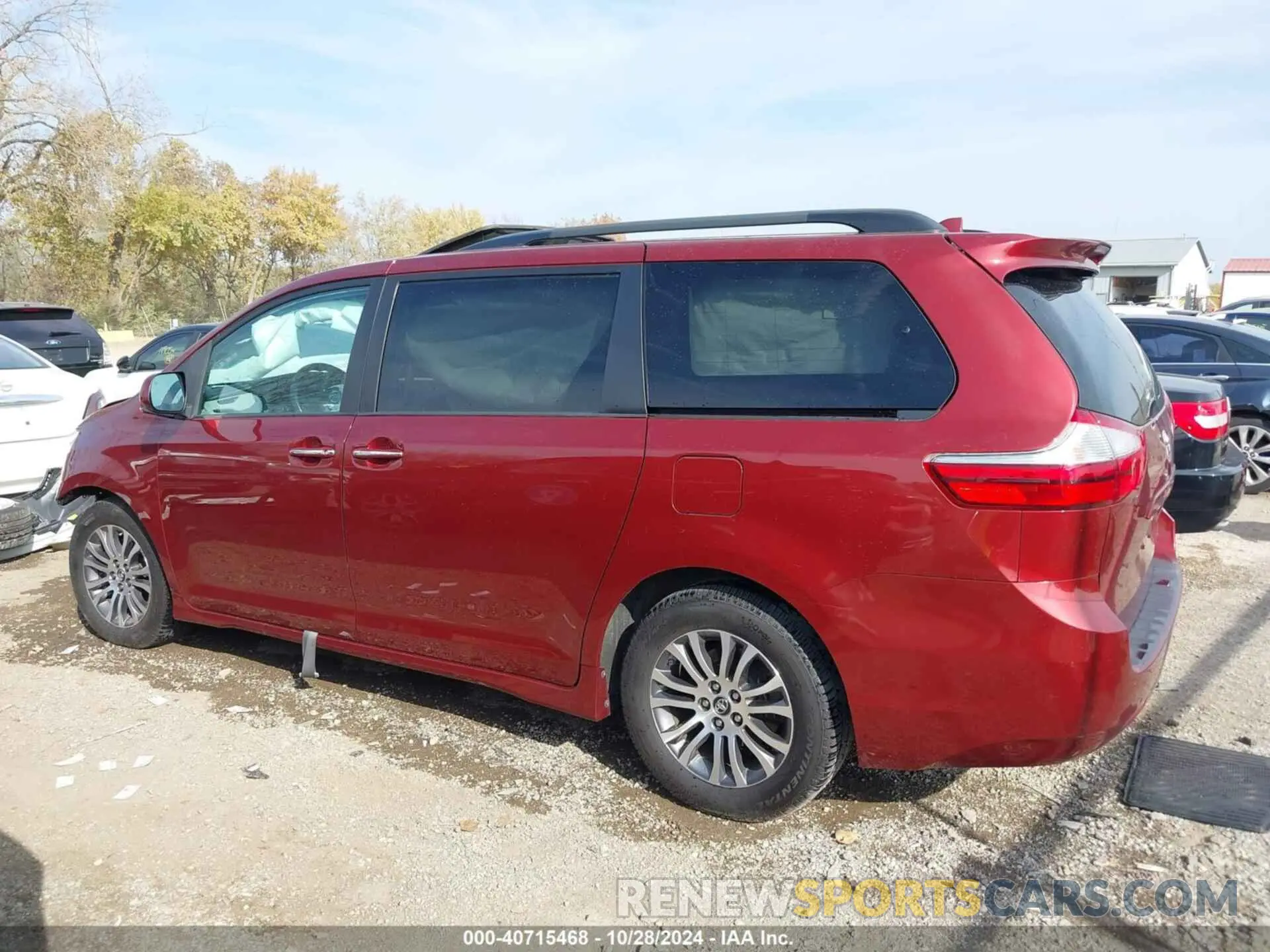 14 Фотография поврежденного автомобиля 5TDYZ3DC1KS005299 TOYOTA SIENNA 2019