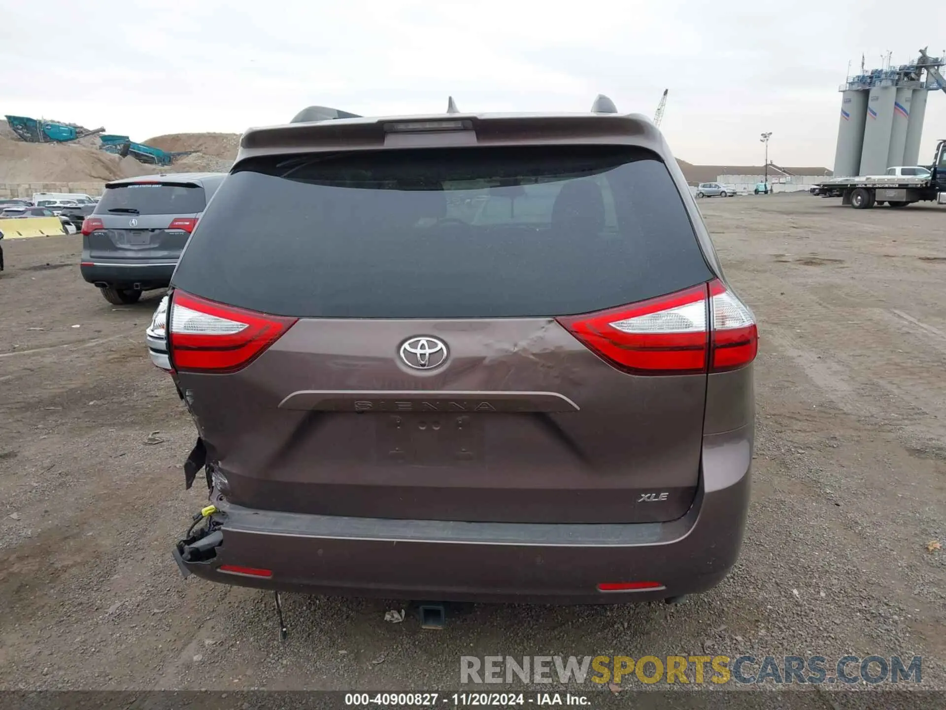 16 Фотография поврежденного автомобиля 5TDYZ3DC4KS987264 TOYOTA SIENNA 2019
