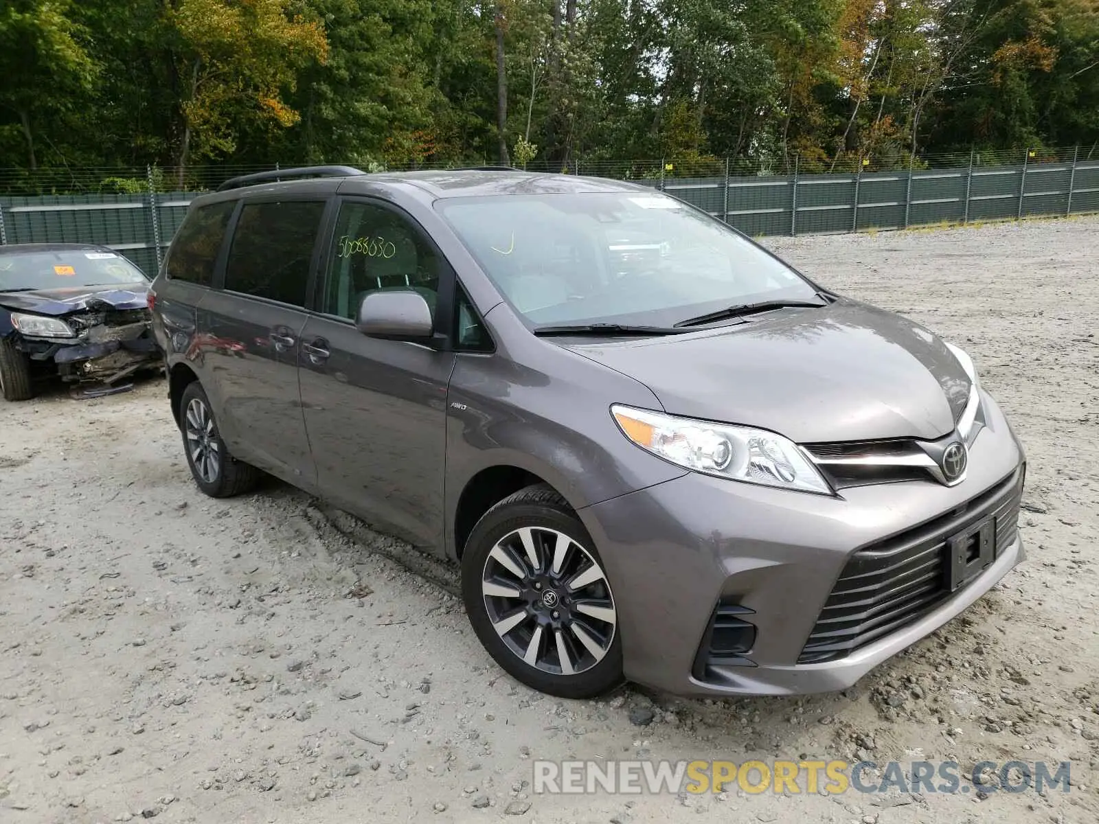 1 Photograph of a damaged car 5TDJZ3DC4LS229380 TOYOTA SIENNA 2020