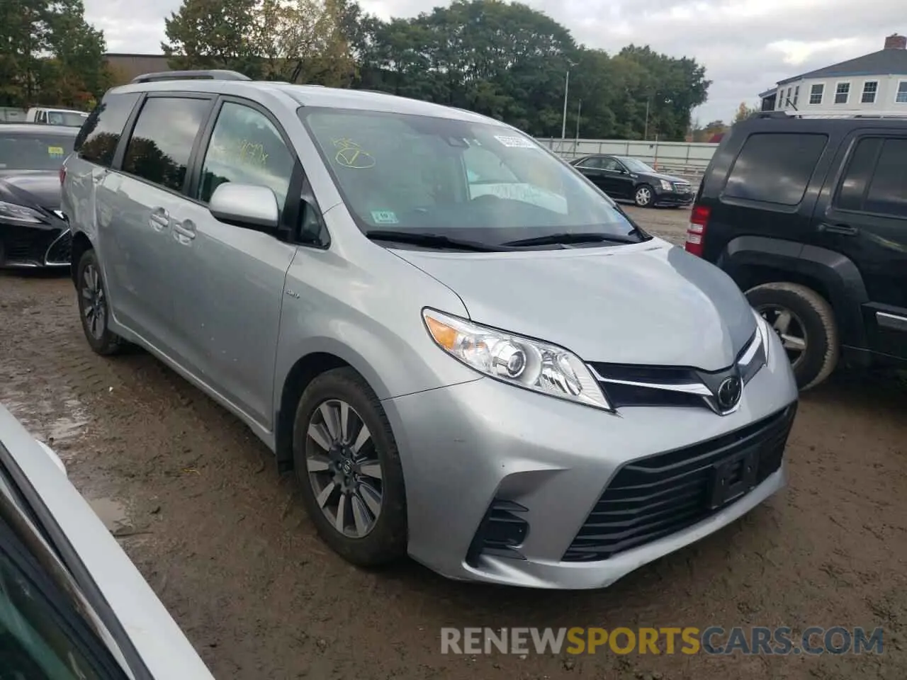 1 Photograph of a damaged car 5TDJZ3DCXLS233126 TOYOTA SIENNA 2020