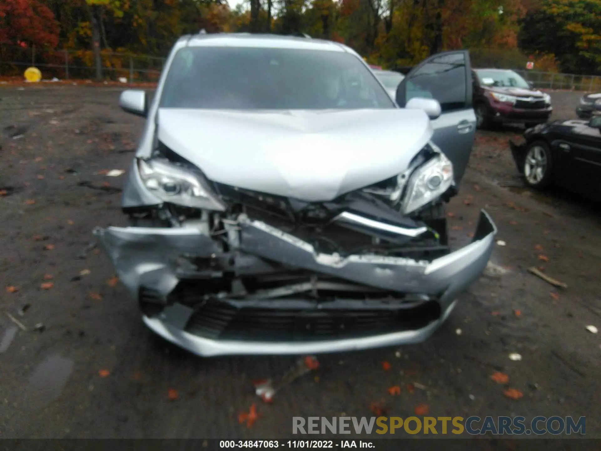 6 Фотография поврежденного автомобиля 5TDJZ3DCXLS236172 TOYOTA SIENNA 2020