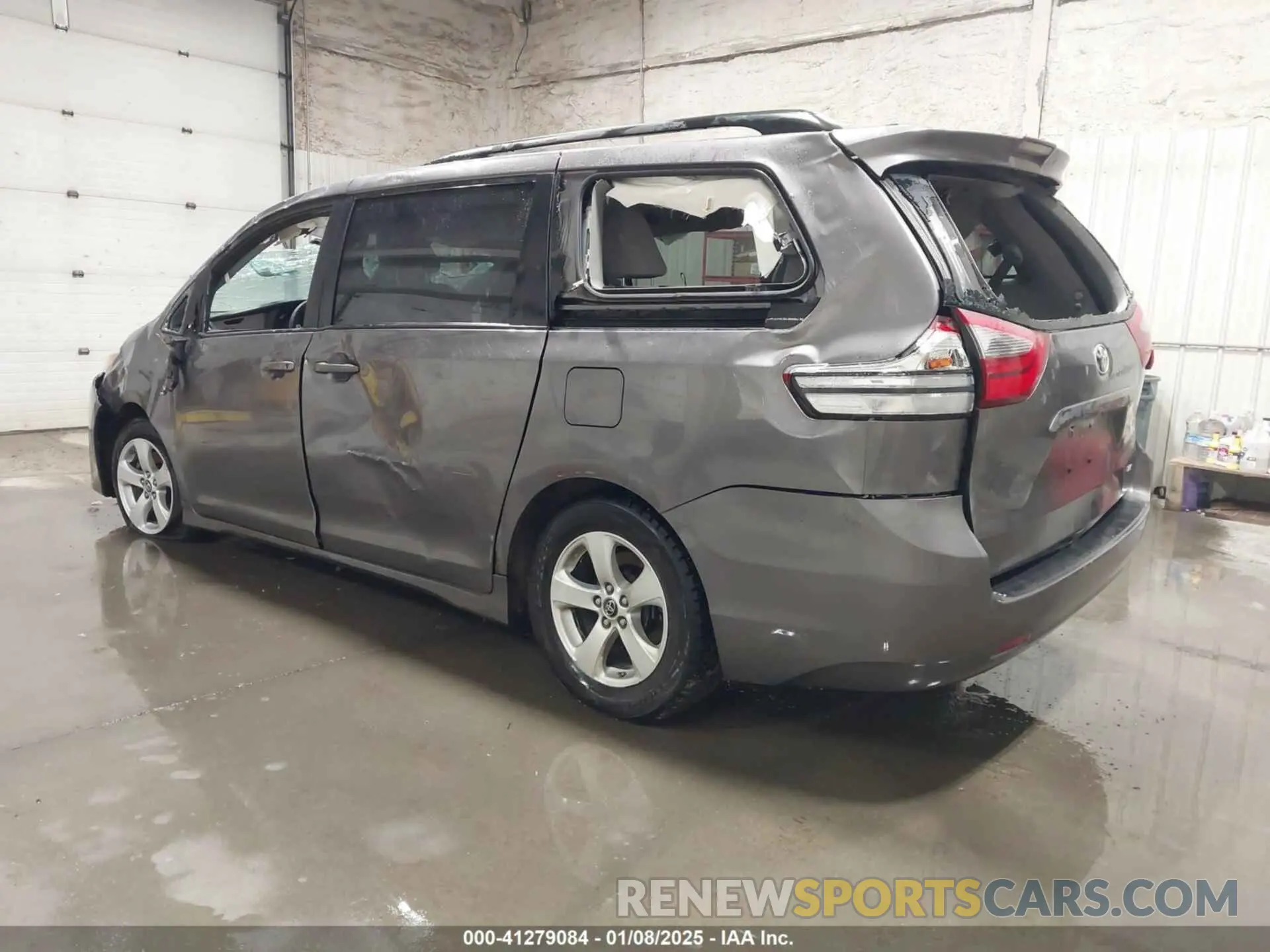 3 Фотография поврежденного автомобиля 5TDKZ3DC1LS048256 TOYOTA SIENNA 2020