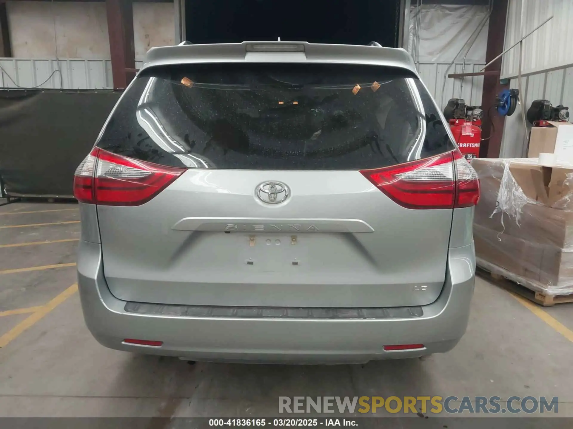 17 Фотография поврежденного автомобиля 5TDKZ3DC2LS065051 TOYOTA SIENNA 2020