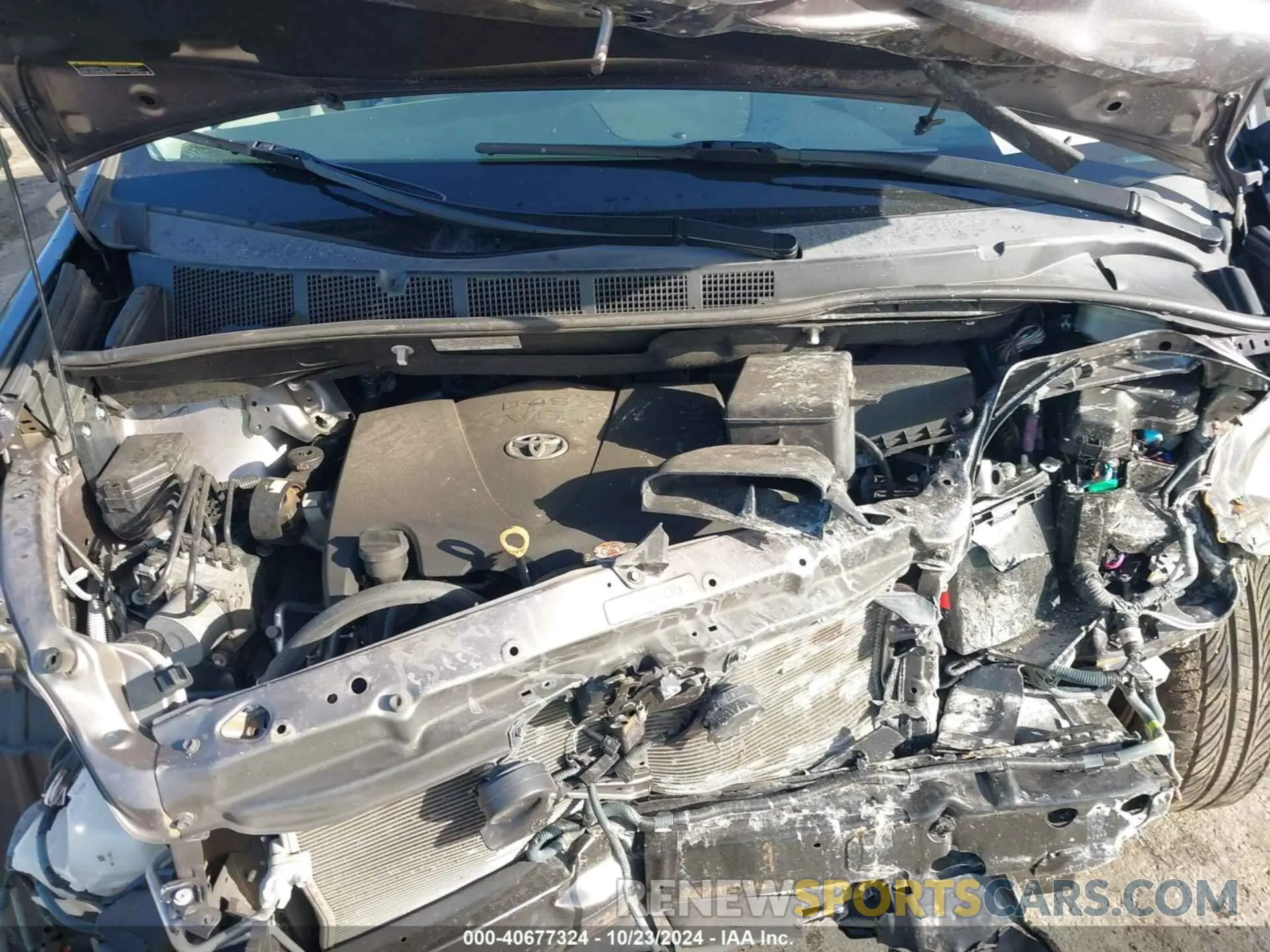 10 Фотография поврежденного автомобиля 5TDKZ3DC2LS076504 TOYOTA SIENNA 2020
