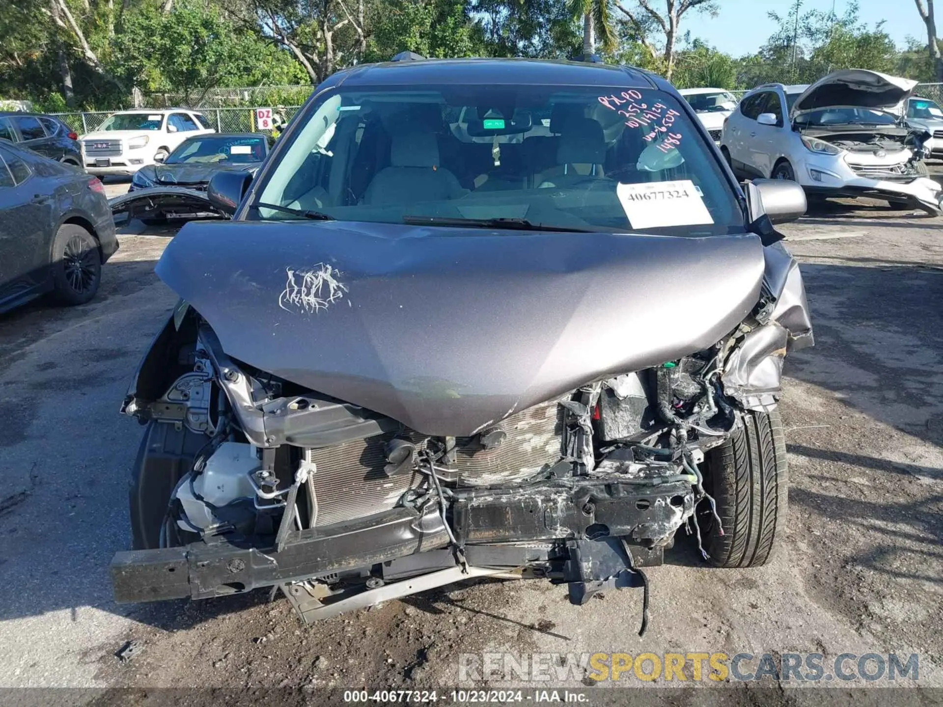 12 Фотография поврежденного автомобиля 5TDKZ3DC2LS076504 TOYOTA SIENNA 2020