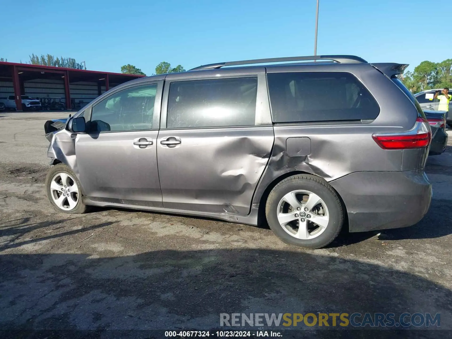 14 Фотография поврежденного автомобиля 5TDKZ3DC2LS076504 TOYOTA SIENNA 2020