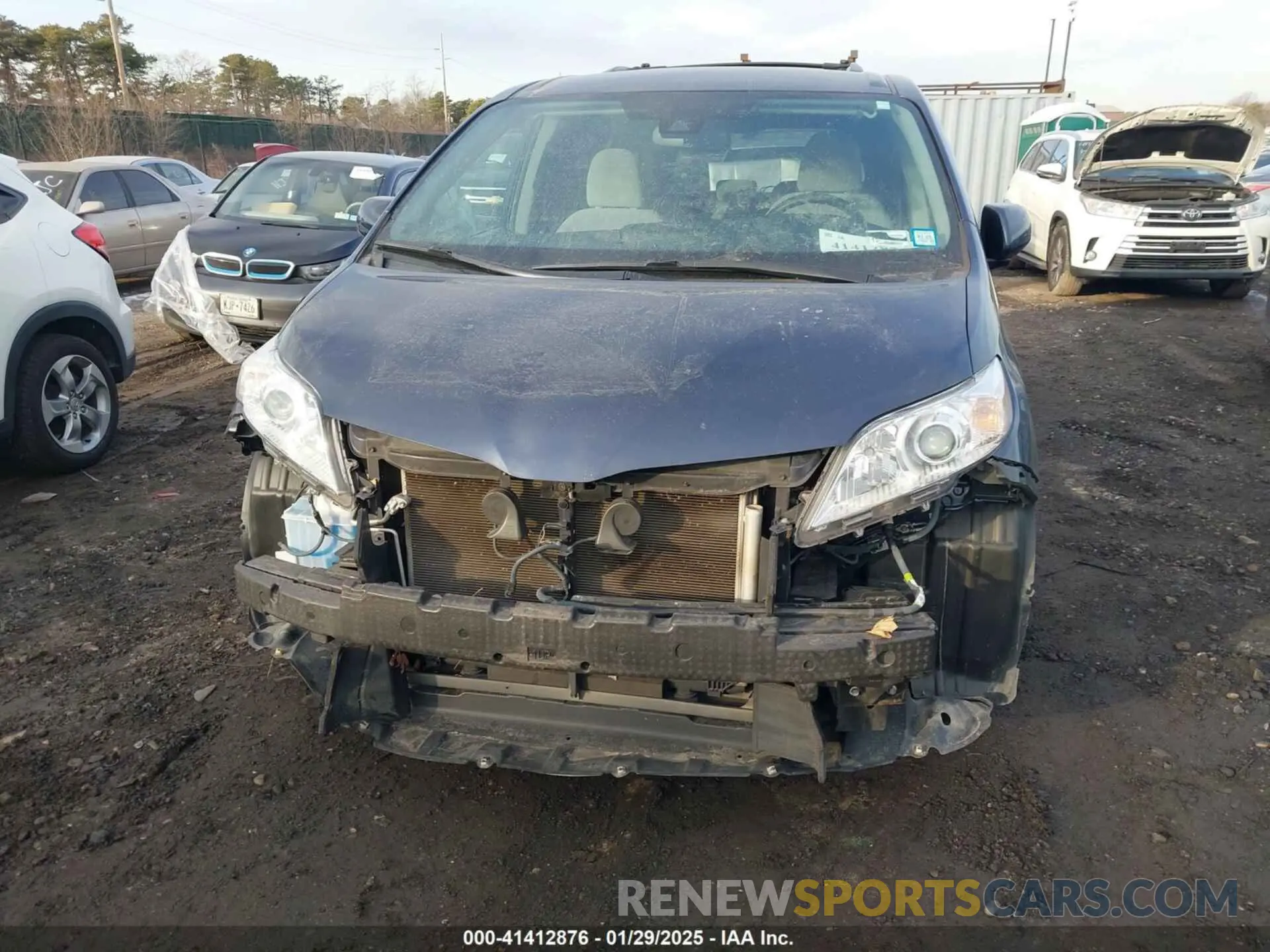 6 Фотография поврежденного автомобиля 5TDKZ3DC4LS050616 TOYOTA SIENNA 2020