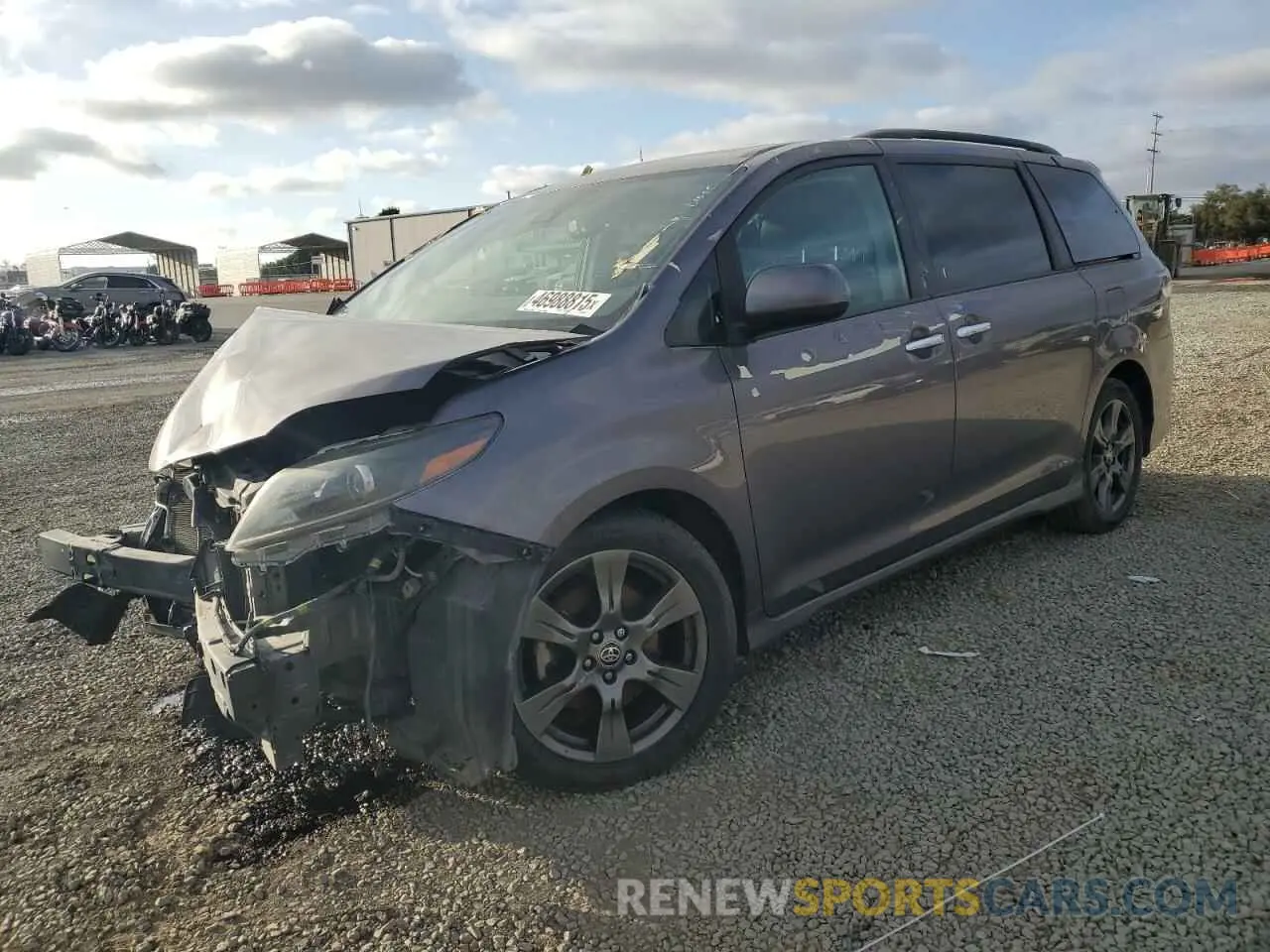 1 Фотография поврежденного автомобиля 5TDXZ3DC0LS062302 TOYOTA SIENNA 2020