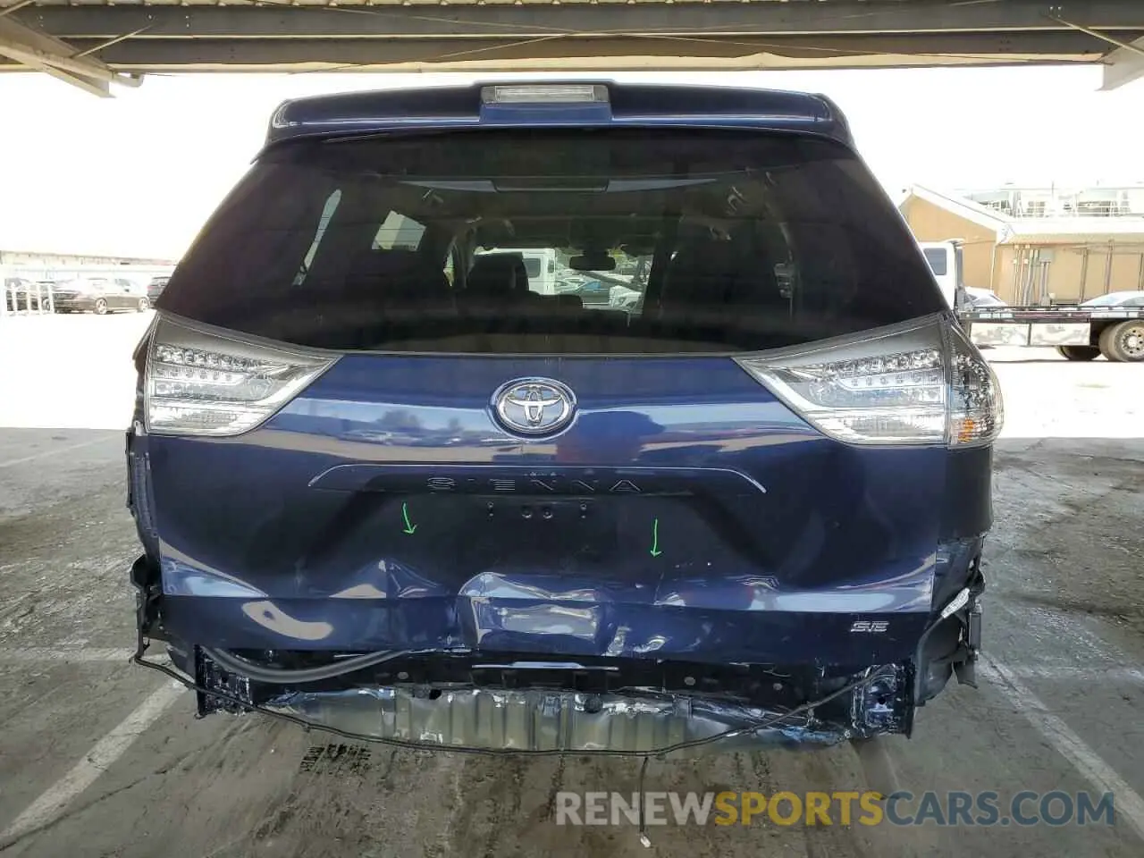 6 Фотография поврежденного автомобиля 5TDXZ3DC4LS034373 TOYOTA SIENNA 2020