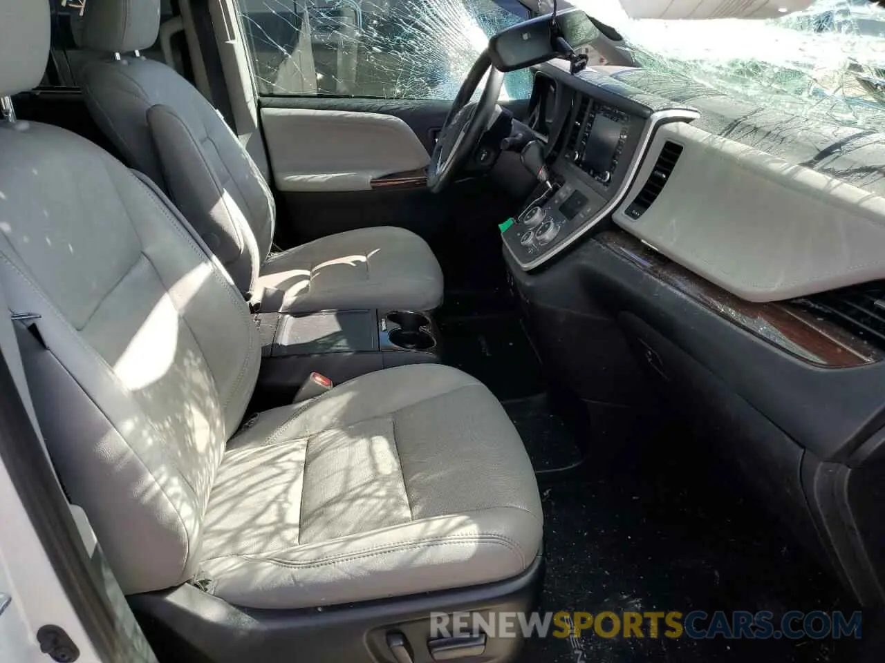 5 Фотография поврежденного автомобиля 5TDYZ3DC0LS039042 TOYOTA SIENNA 2020