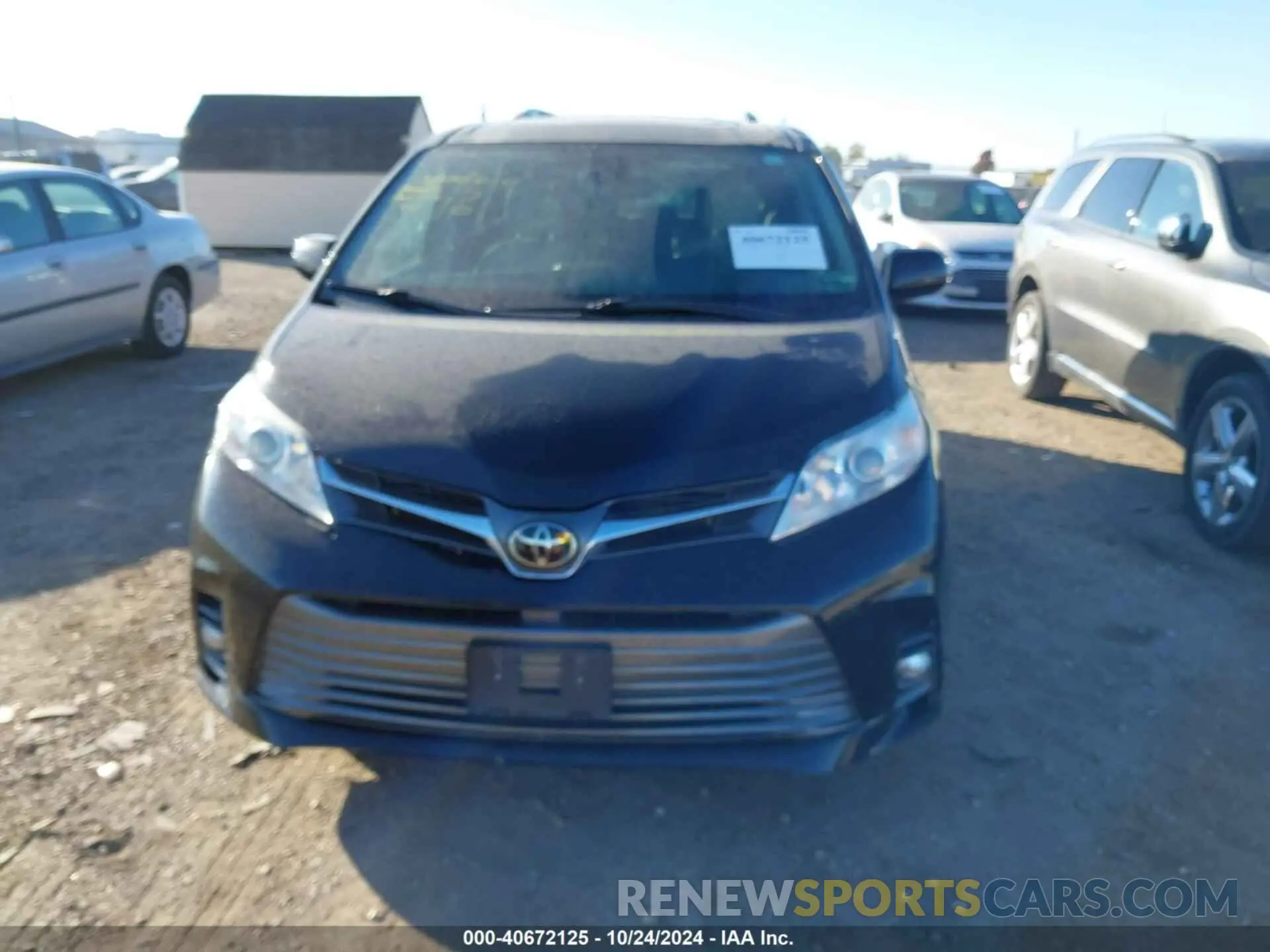 13 Фотография поврежденного автомобиля 5TDYZ3DC0LS050137 TOYOTA SIENNA 2020