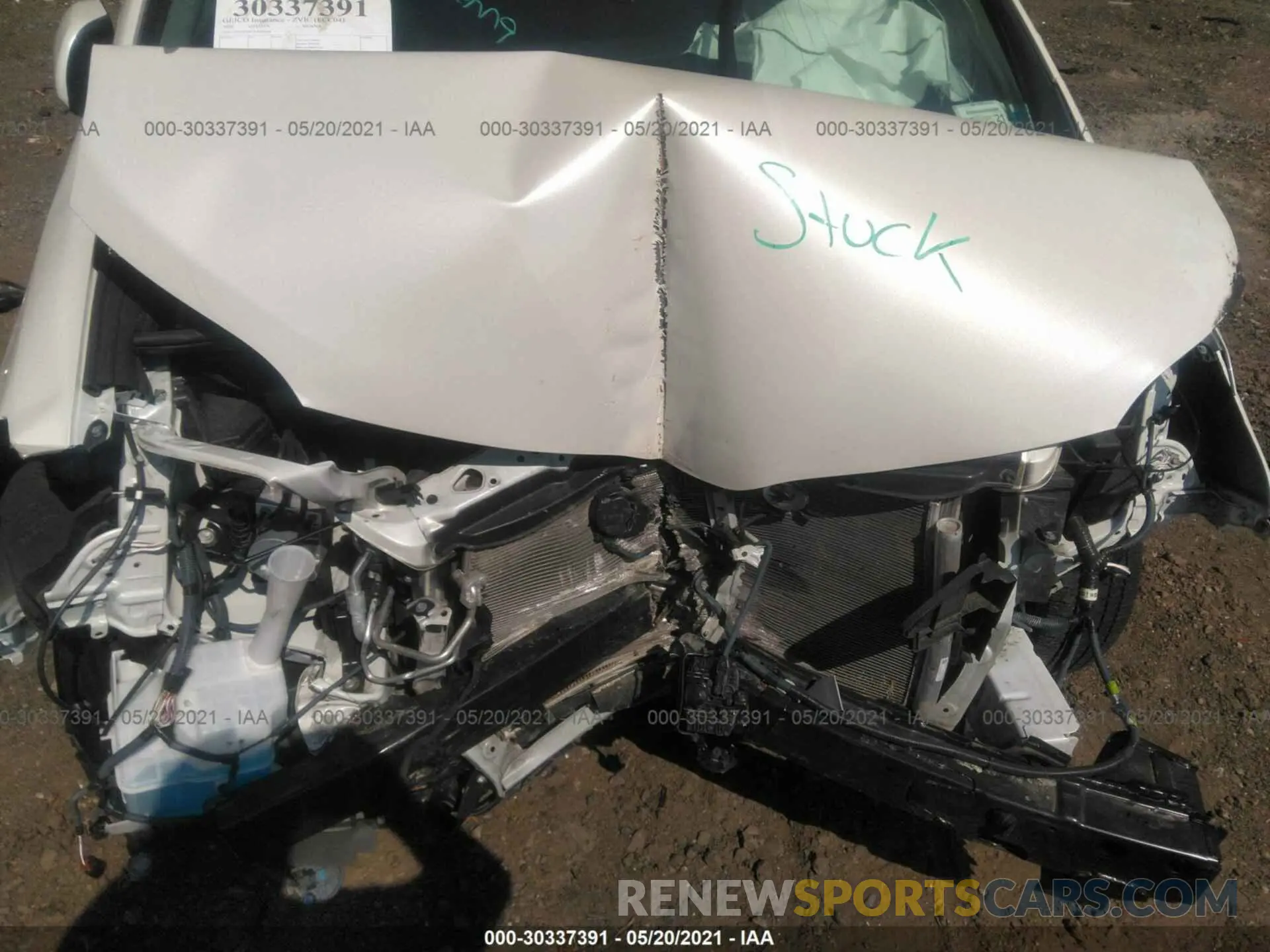 10 Photograph of a damaged car 5TDYZ3DC2LS048244 TOYOTA SIENNA 2020