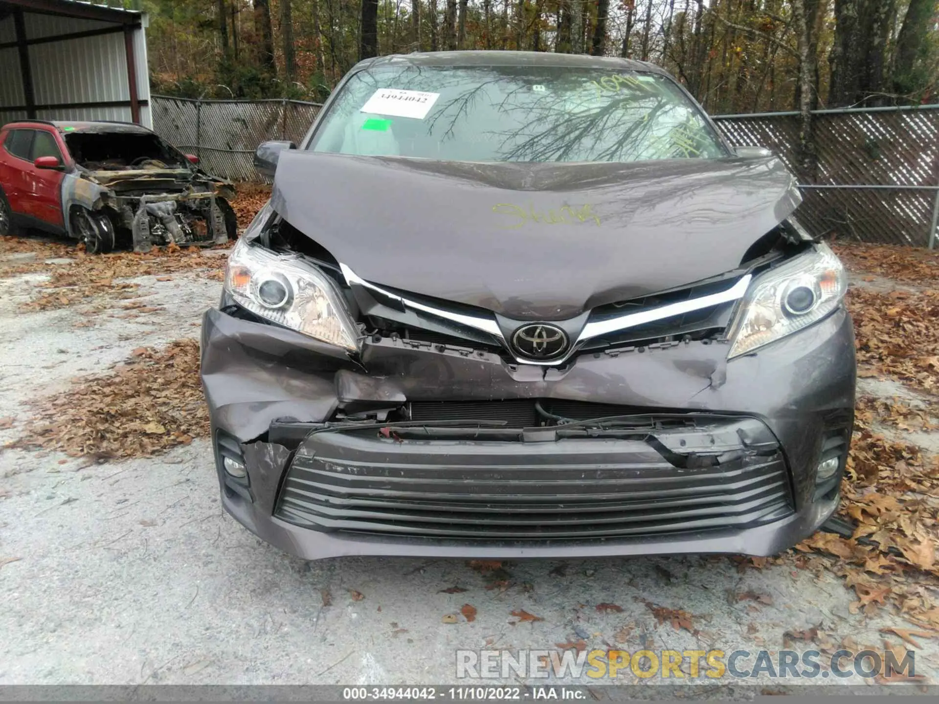 6 Фотография поврежденного автомобиля 5TDYZ3DC2LS070941 TOYOTA SIENNA 2020