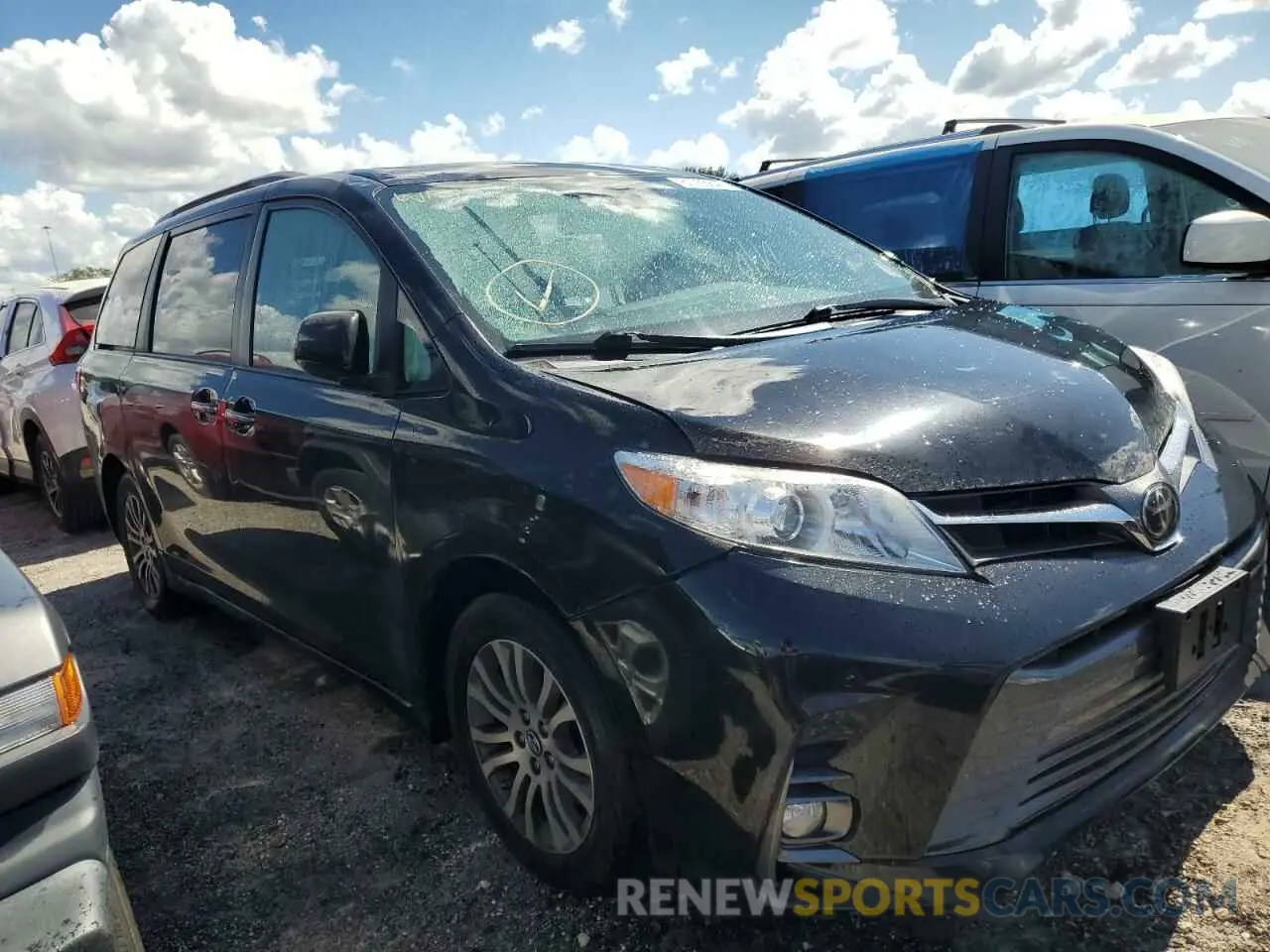 1 Photograph of a damaged car 5TDYZ3DC5LS035665 TOYOTA SIENNA 2020