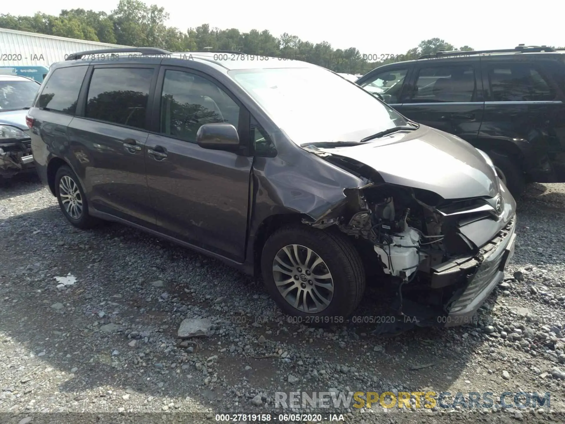 1 Photograph of a damaged car 5TDYZ3DC5LS064650 TOYOTA SIENNA 2020