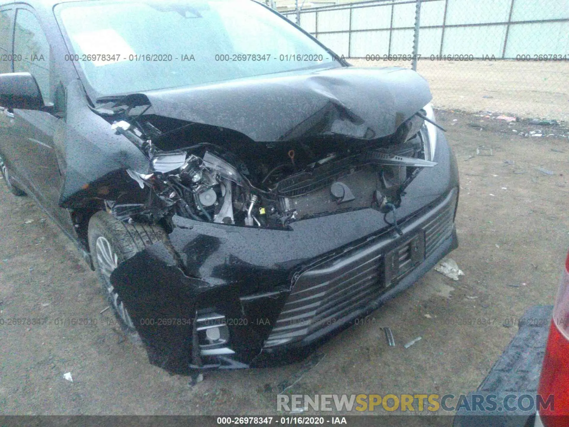 6 Photograph of a damaged car 5TDYZ3DC6LS029535 TOYOTA SIENNA 2020