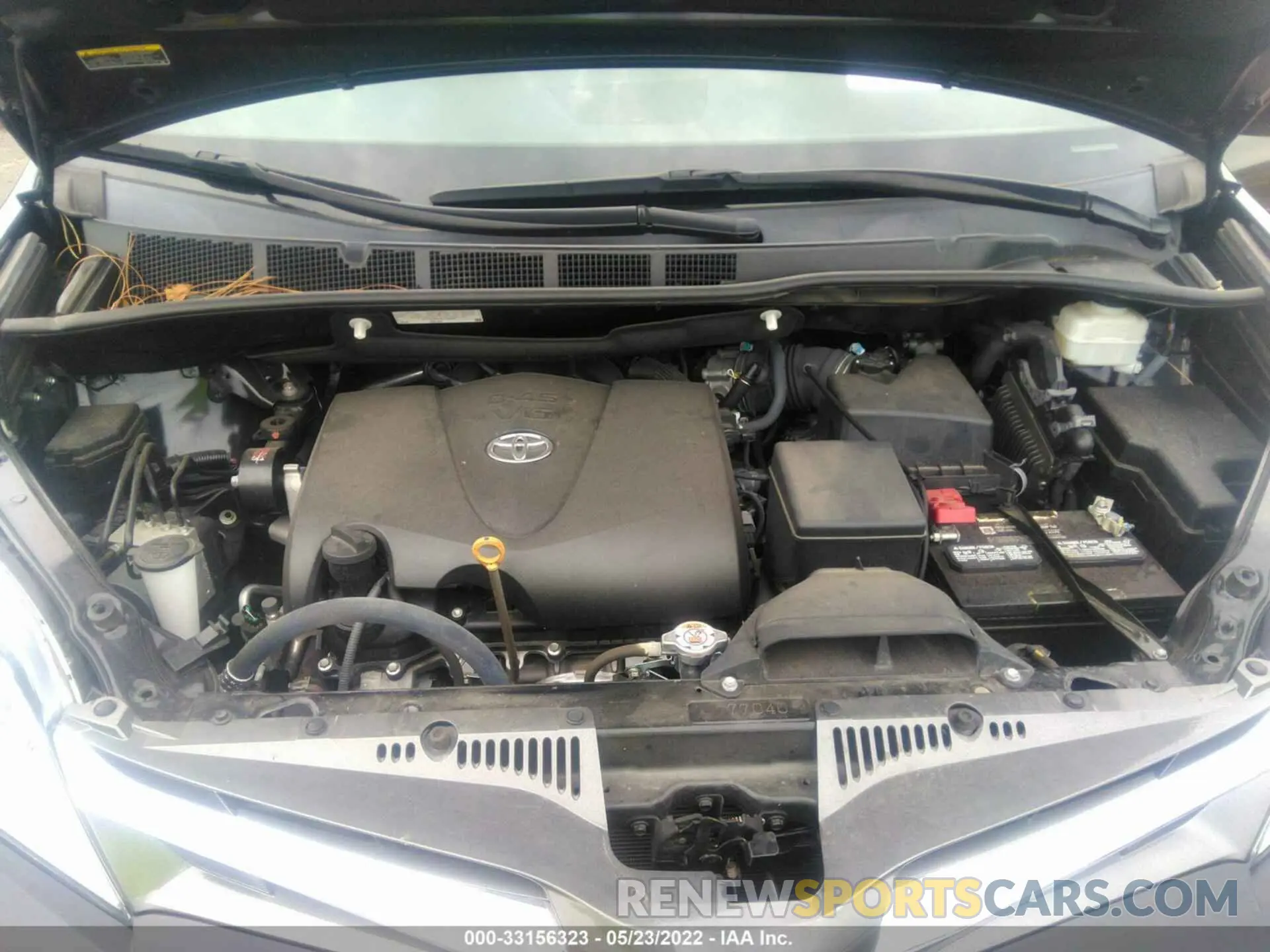 10 Фотография поврежденного автомобиля 5TDYZ3DCXLS063168 TOYOTA SIENNA 2020