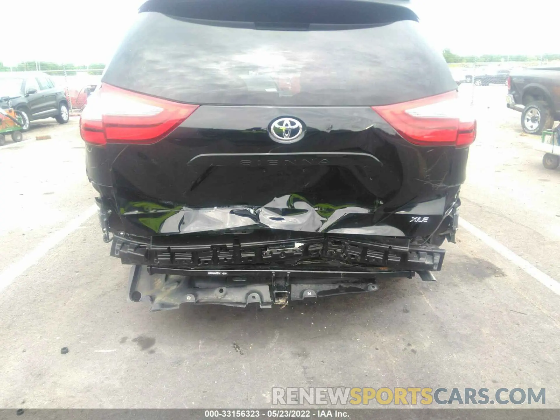 6 Фотография поврежденного автомобиля 5TDYZ3DCXLS063168 TOYOTA SIENNA 2020