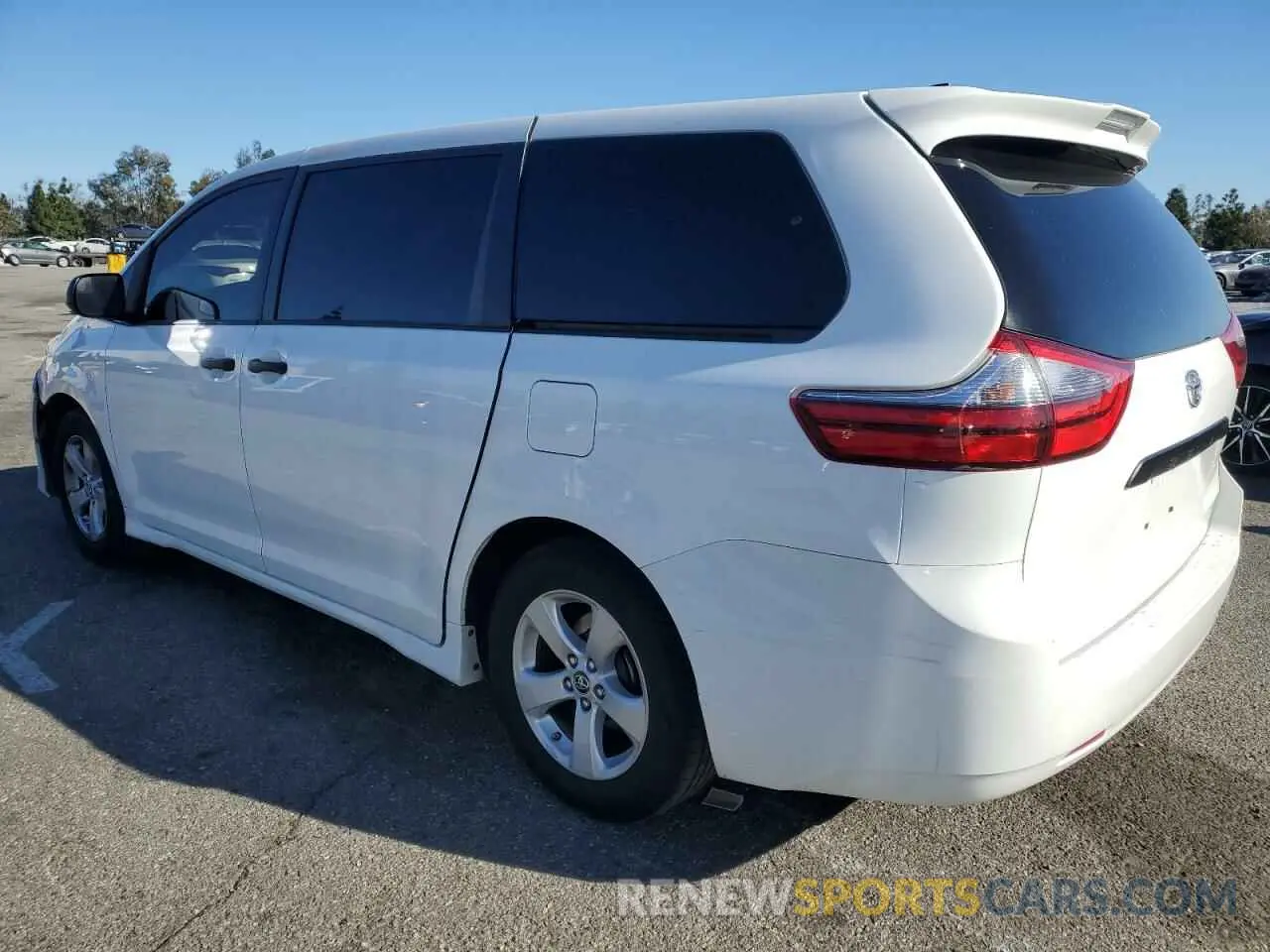 2 Фотография поврежденного автомобиля 5TDZZ3DC1LS056078 TOYOTA SIENNA 2020