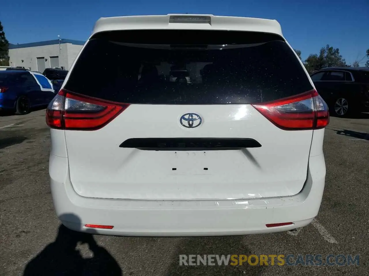 6 Фотография поврежденного автомобиля 5TDZZ3DC1LS056078 TOYOTA SIENNA 2020