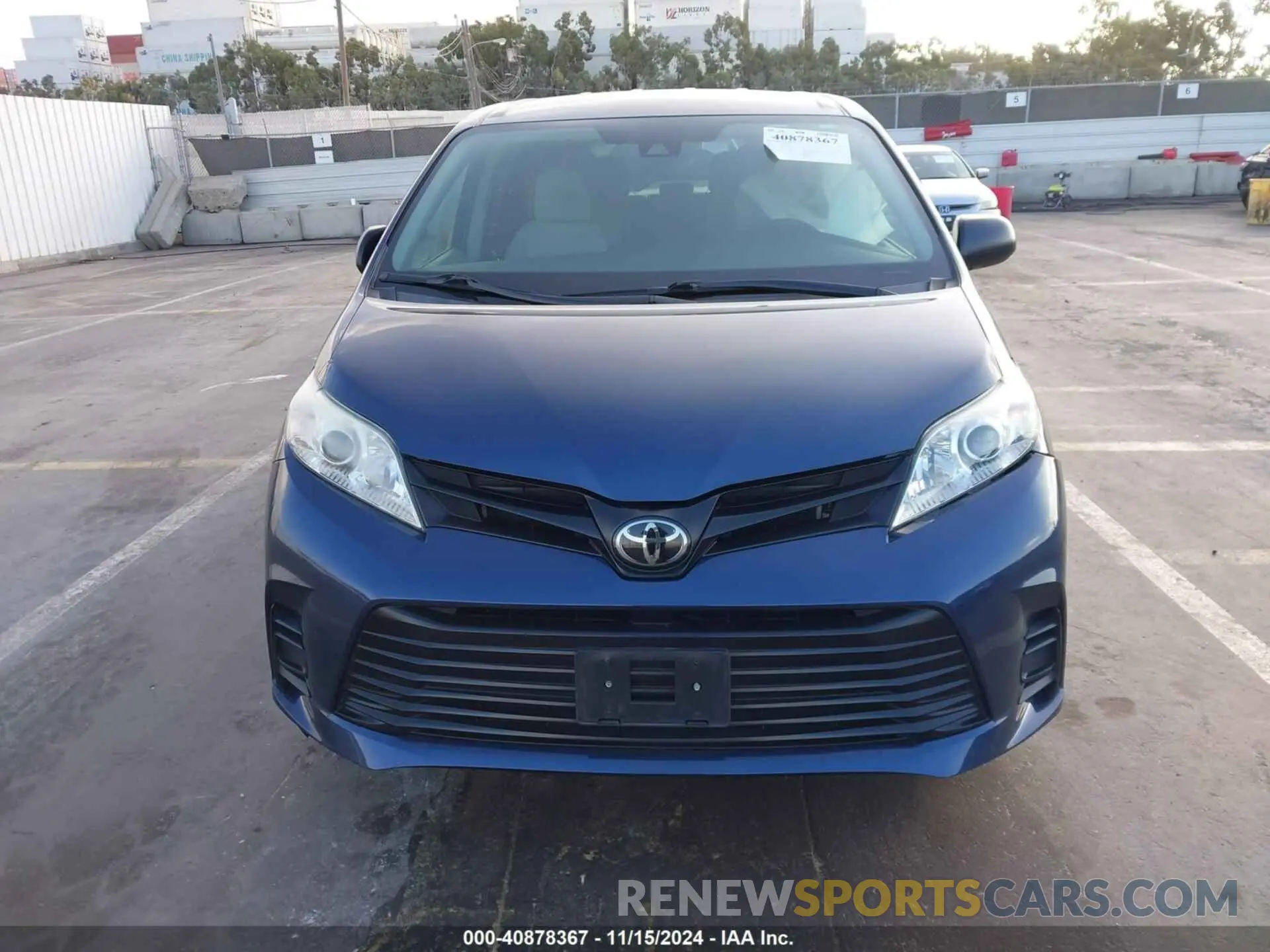 12 Фотография поврежденного автомобиля 5TDZZ3DC9LS047001 TOYOTA SIENNA 2020
