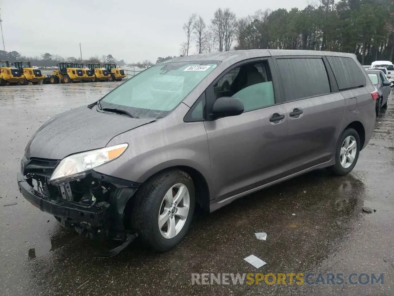 1 Фотография поврежденного автомобиля 5TDZZ3DCXLS059805 TOYOTA SIENNA 2020