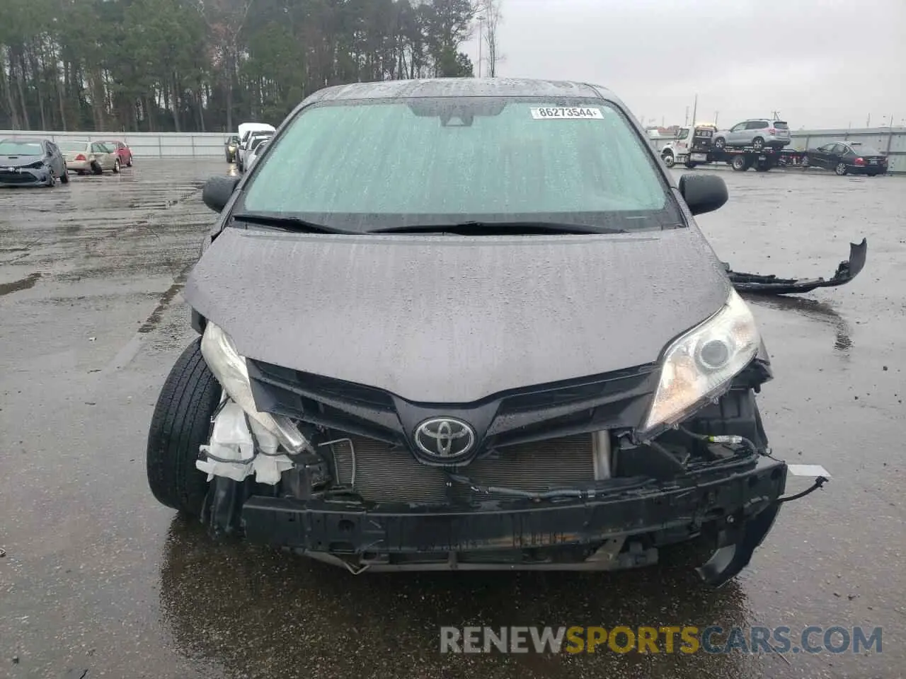 5 Фотография поврежденного автомобиля 5TDZZ3DCXLS059805 TOYOTA SIENNA 2020