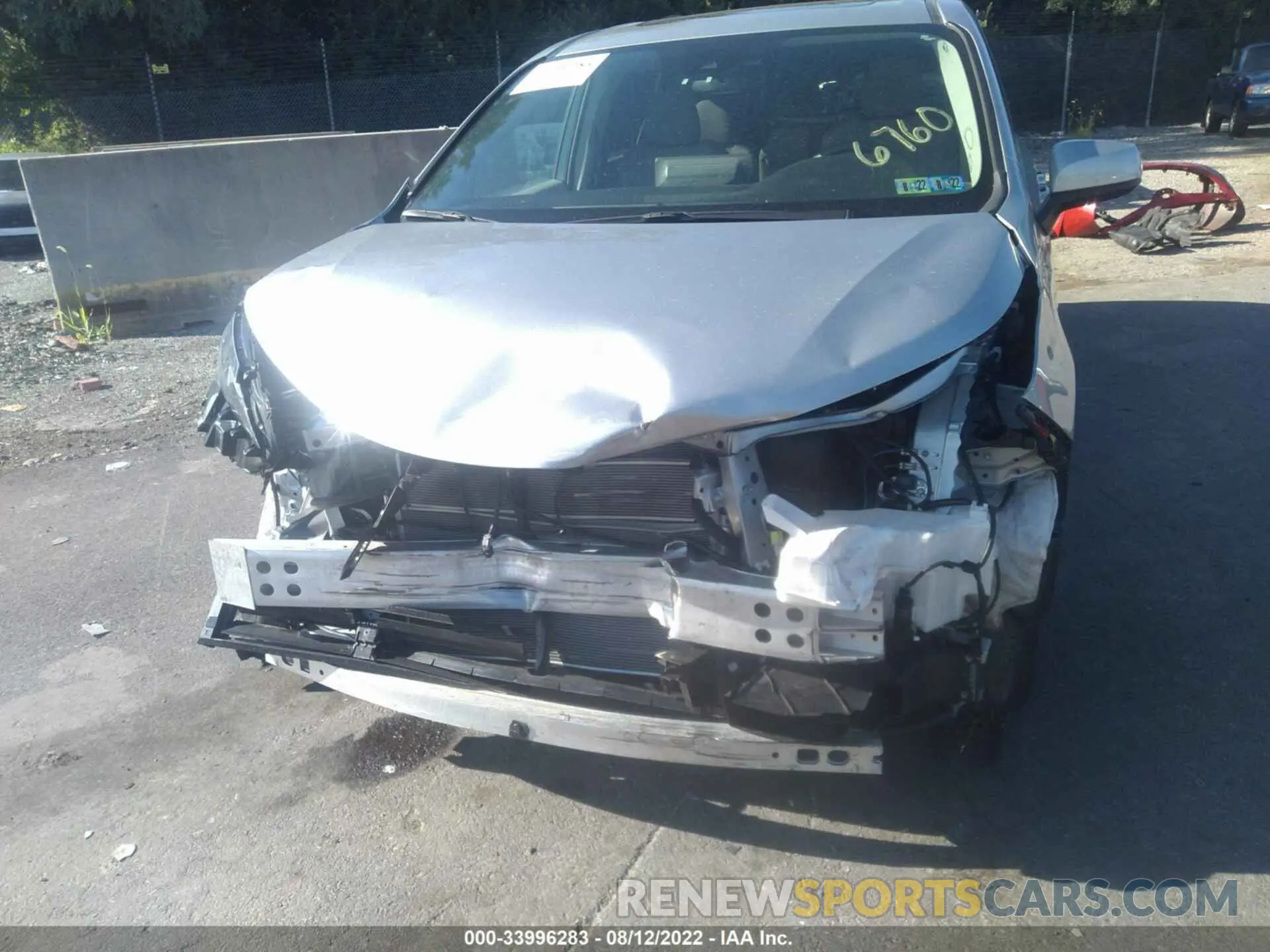6 Photograph of a damaged car 5TDBRKEC5MS056760 TOYOTA SIENNA 2021