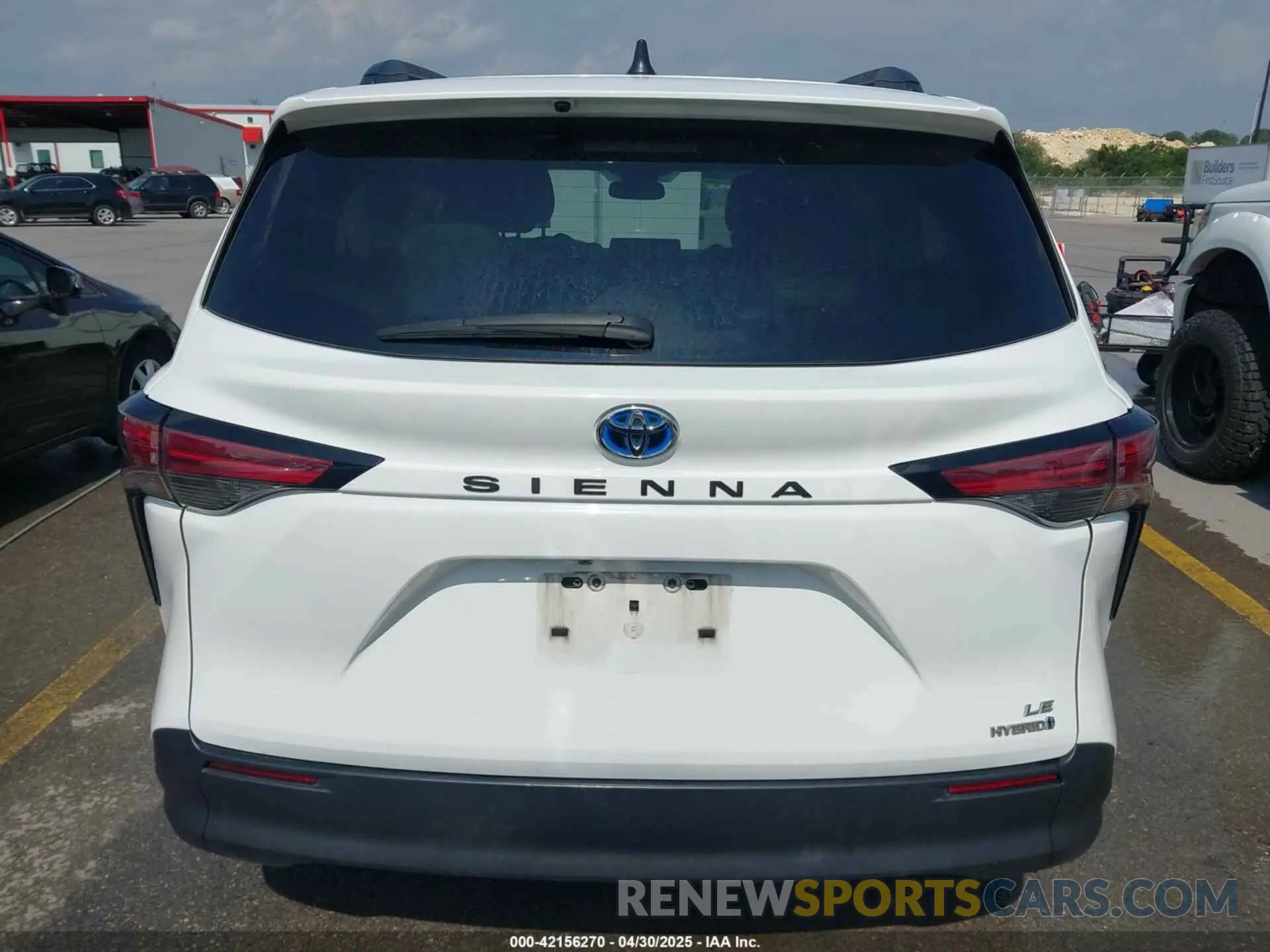 16 Photograph of a damaged car 5TDBRKEC8MS035577 TOYOTA SIENNA 2021