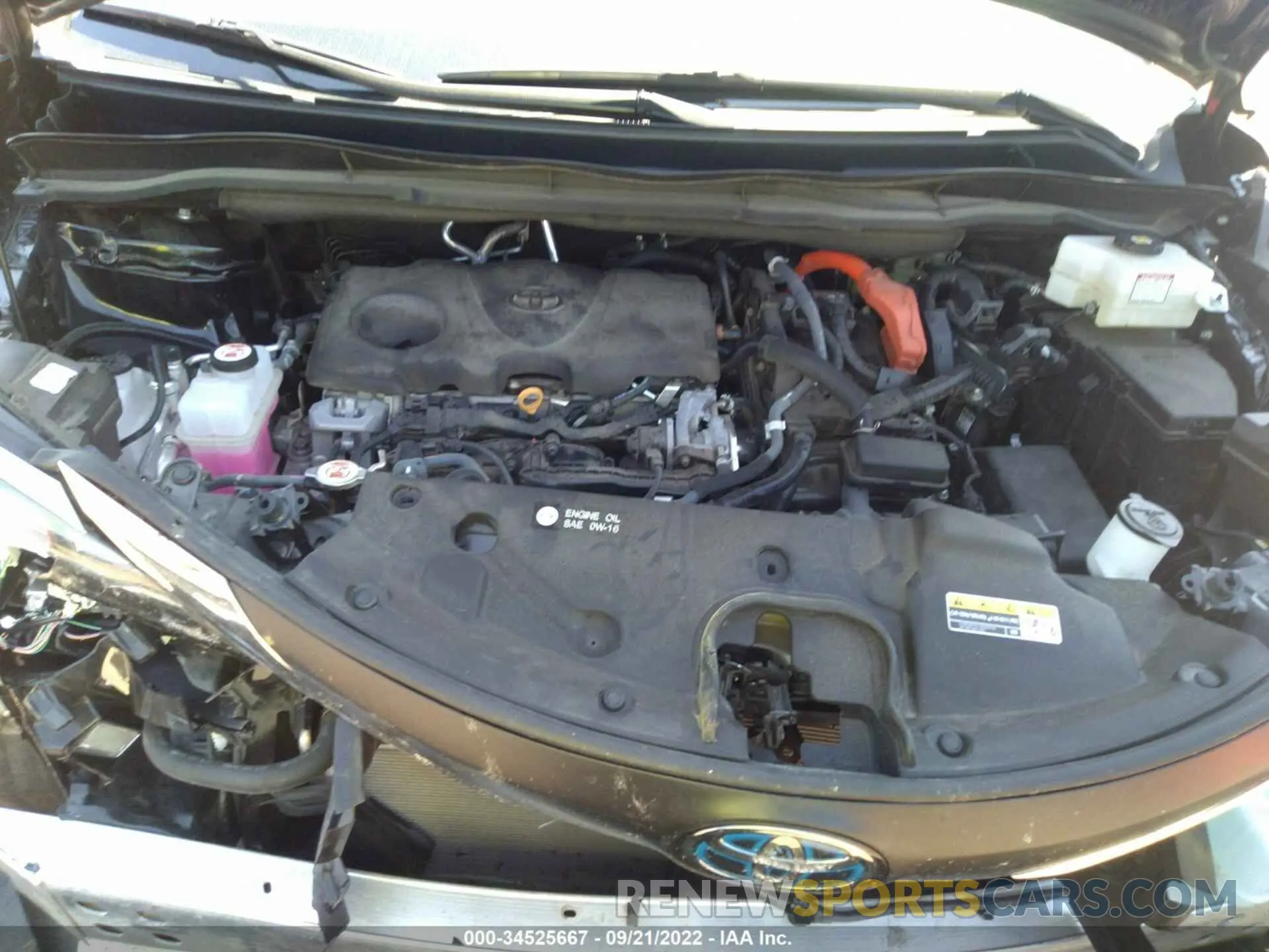 10 Фотография поврежденного автомобиля 5TDBSKFC5MS011398 TOYOTA SIENNA 2021