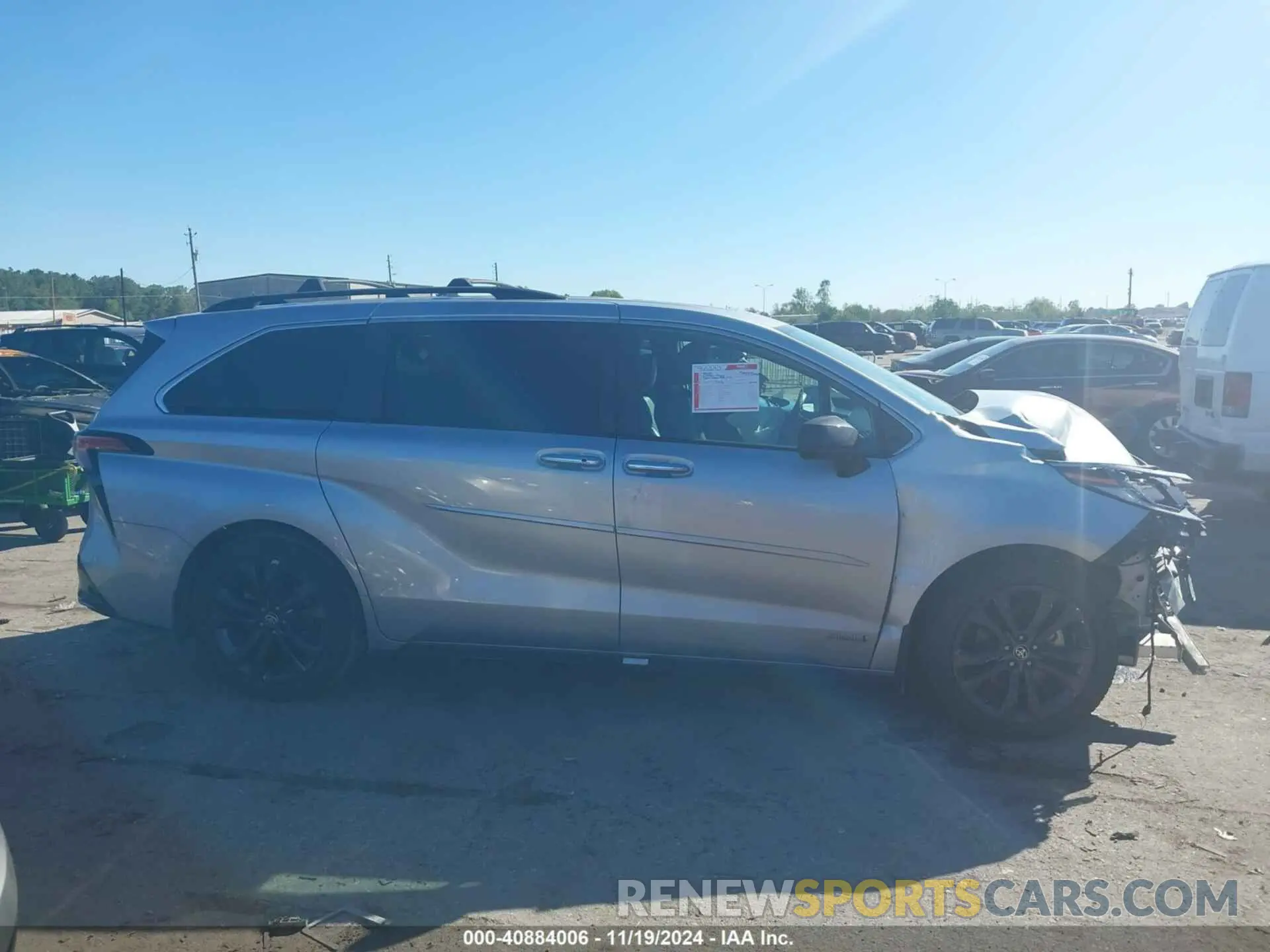 13 Фотография поврежденного автомобиля 5TDDRKEC4MS050568 TOYOTA SIENNA 2021
