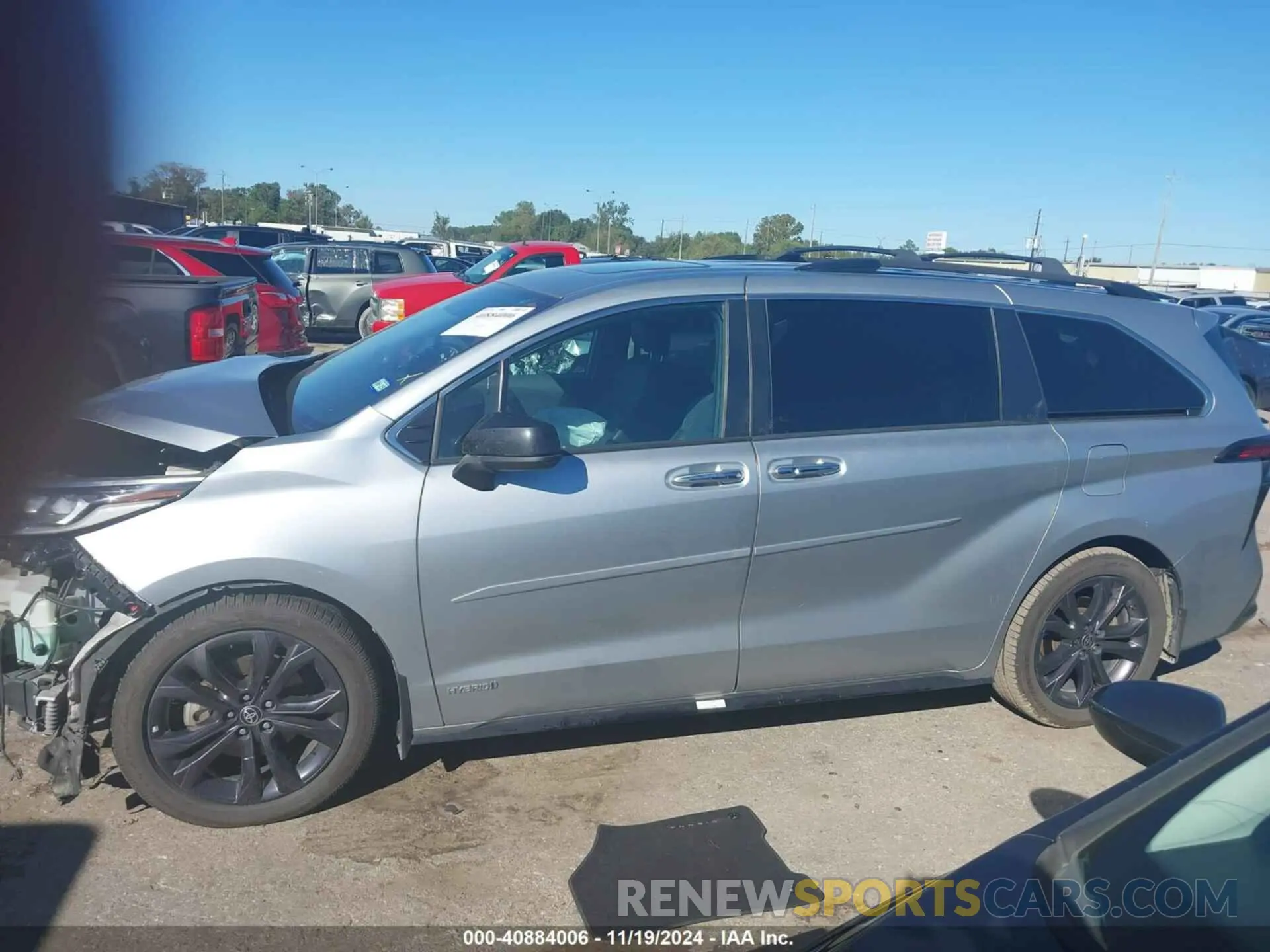 14 Фотография поврежденного автомобиля 5TDDRKEC4MS050568 TOYOTA SIENNA 2021