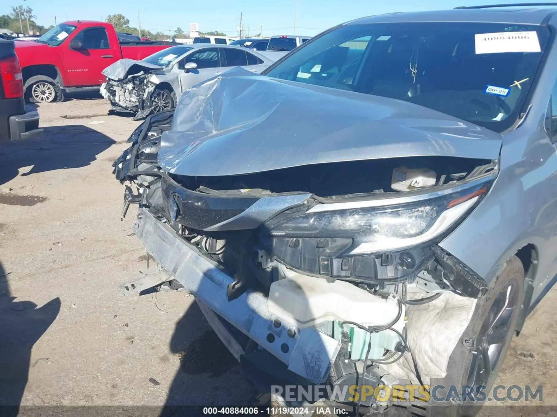 6 Фотография поврежденного автомобиля 5TDDRKEC4MS050568 TOYOTA SIENNA 2021