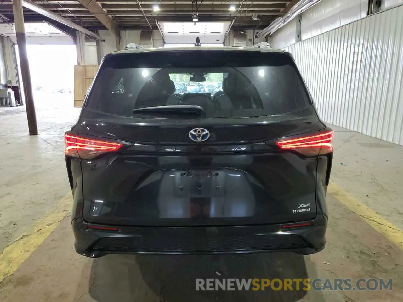 6 Фотография поврежденного автомобиля 5TDDRKEC5MS029633 TOYOTA SIENNA 2021