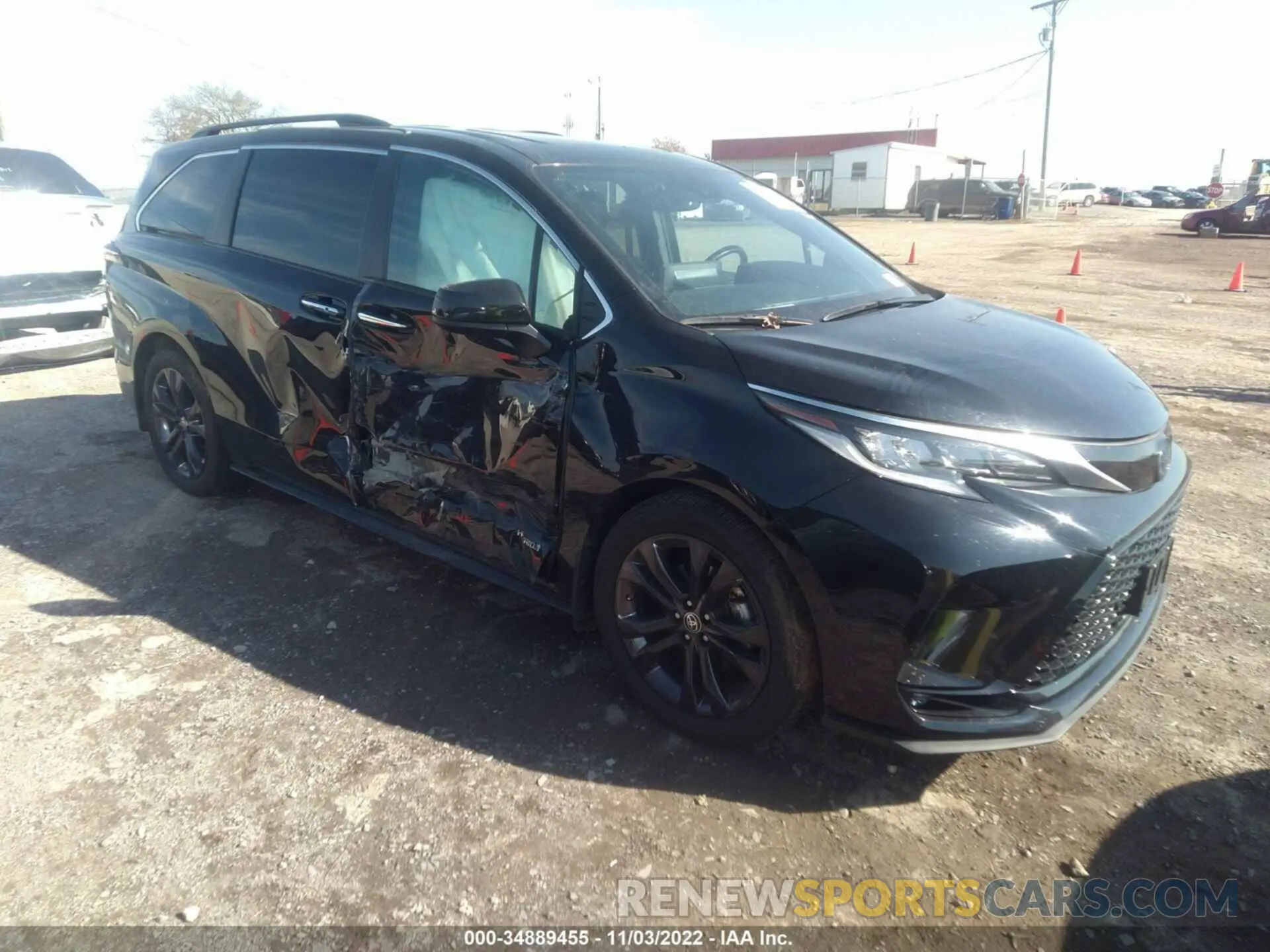 1 Фотография поврежденного автомобиля 5TDDRKECXMS016179 TOYOTA SIENNA 2021