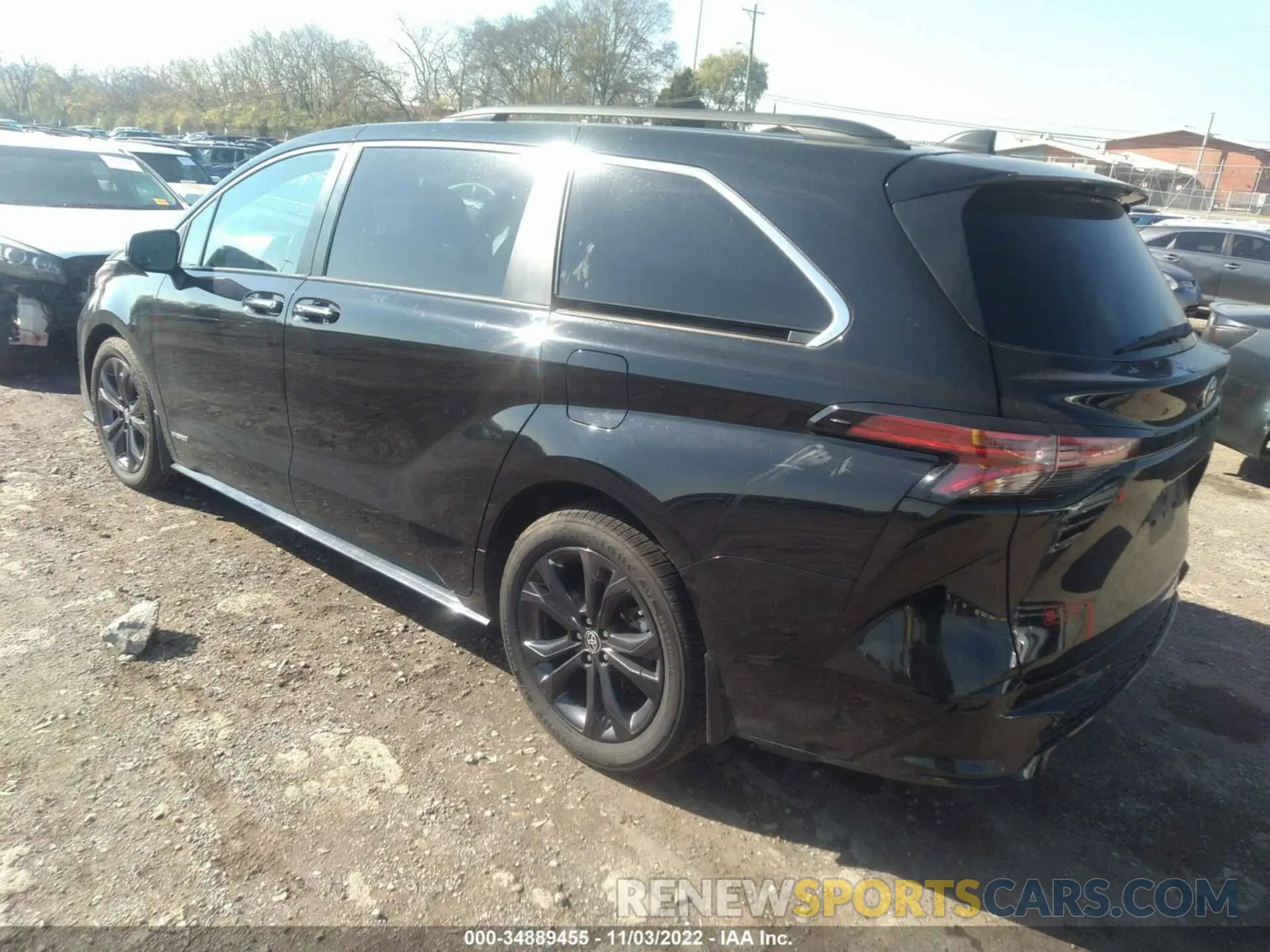 3 Фотография поврежденного автомобиля 5TDDRKECXMS016179 TOYOTA SIENNA 2021